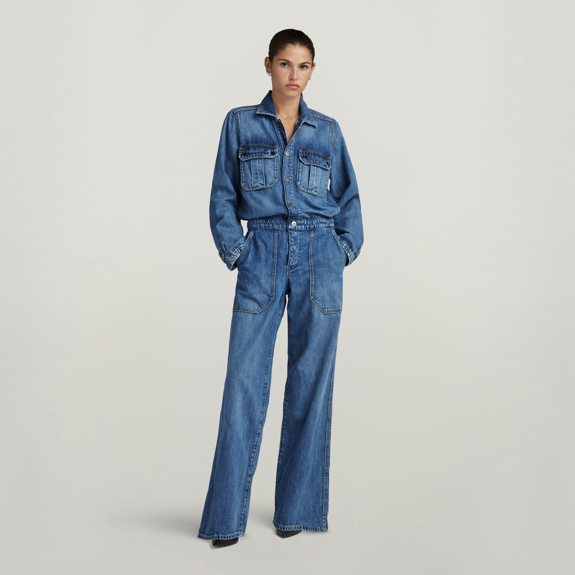 

Utility Overall - Mittelblau - Damen