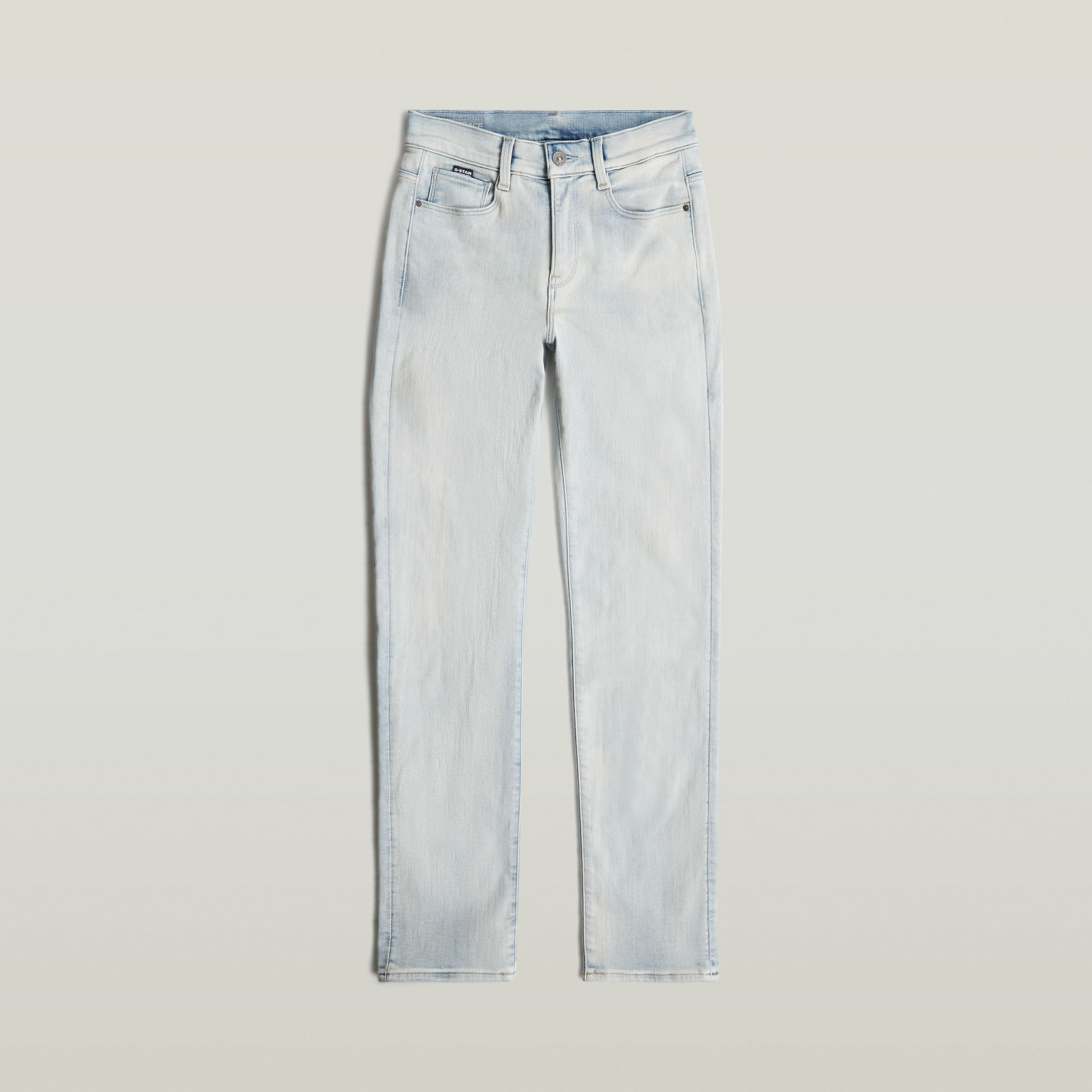 G-Star RAW Strace Straight Jeans Lichtblauw Dames
