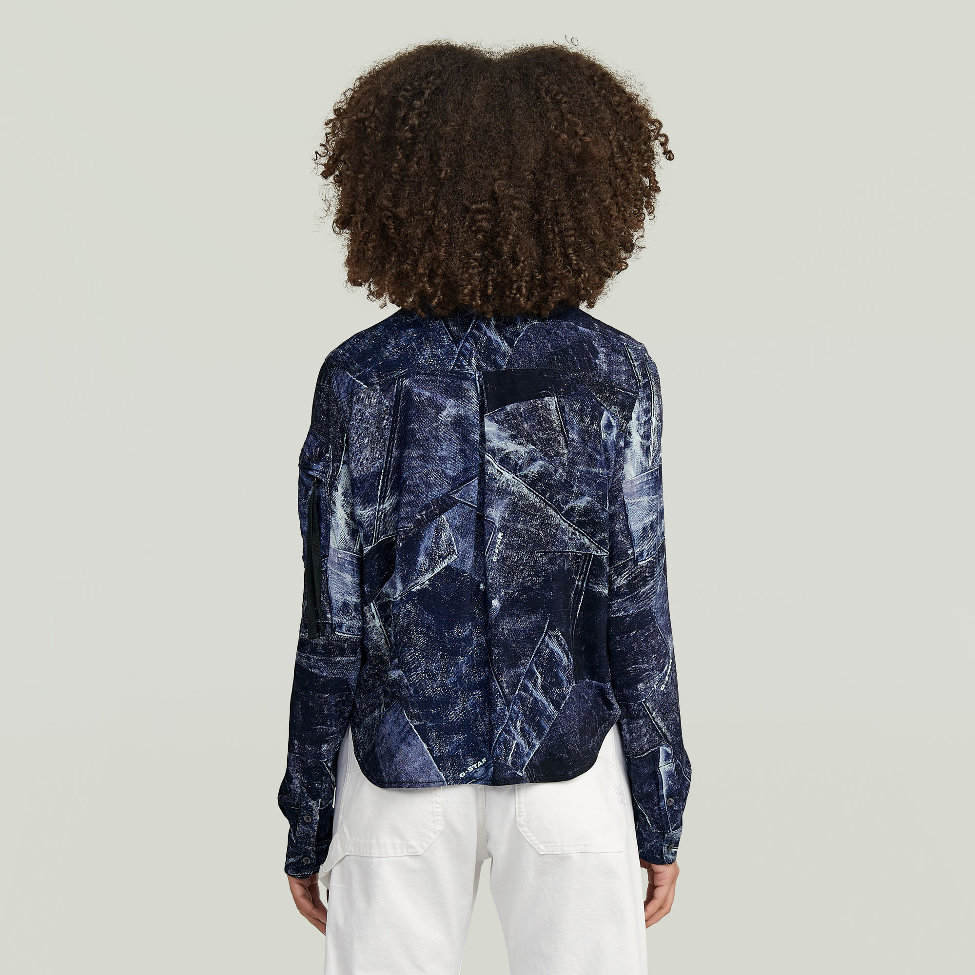 G-Star RAW Print Blouse Meerkleurig Dames