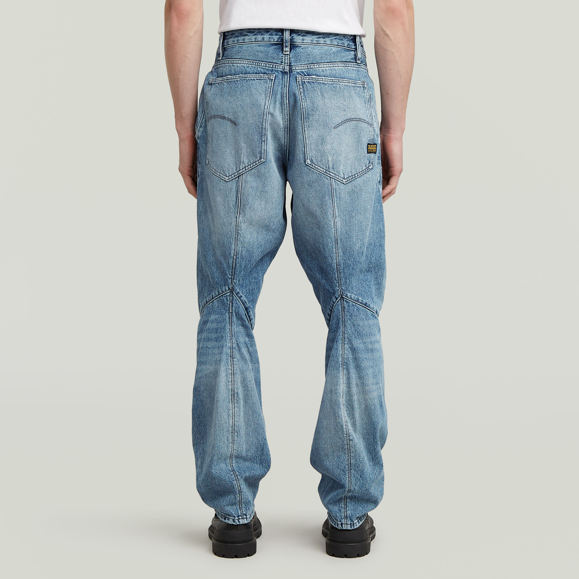 G-Star RAW Kitoh 3D Relaxed Tapered Jeans Lichtblauw Heren
