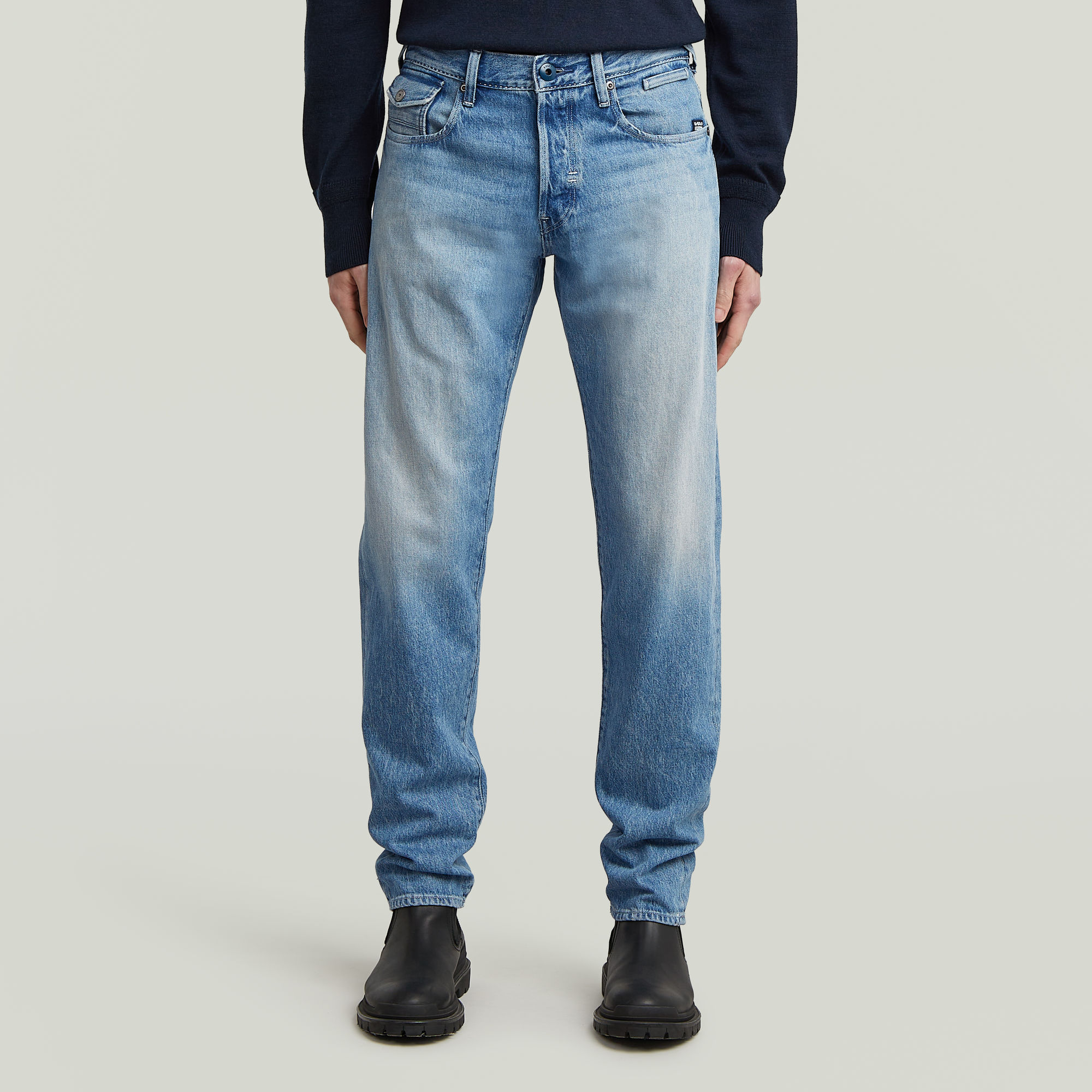 G-Star RAW Morry FWD Regular Tapered Jeans Lichtblauw Heren