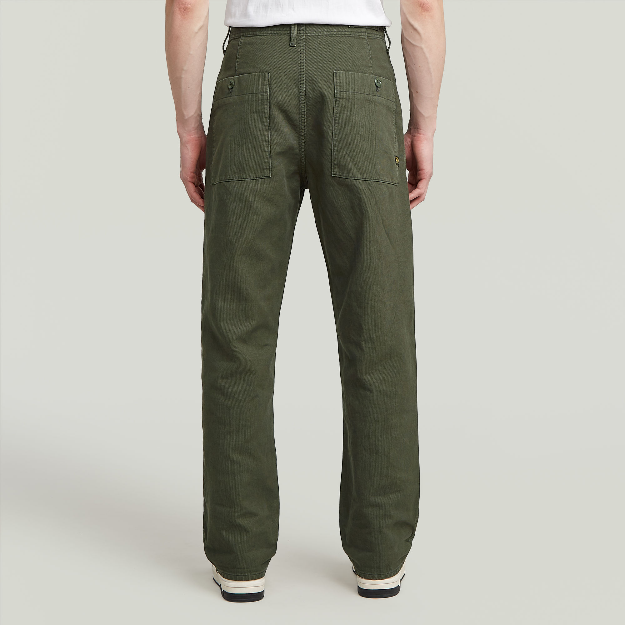 G-Star RAW Pleated Chino Relaxed Grijs Heren