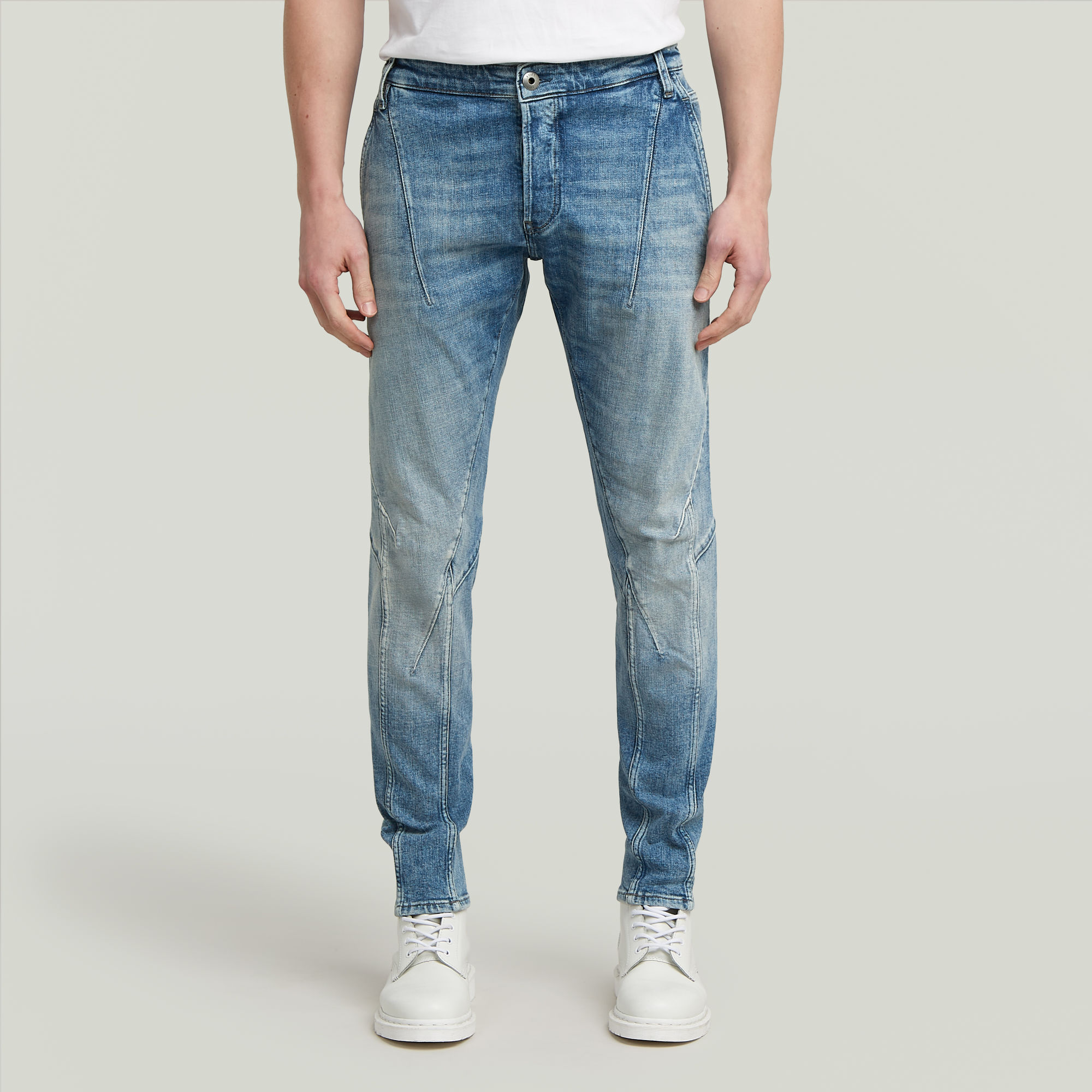 

Kitoh 3D Slim Jeans - Lichtblauw - Heren