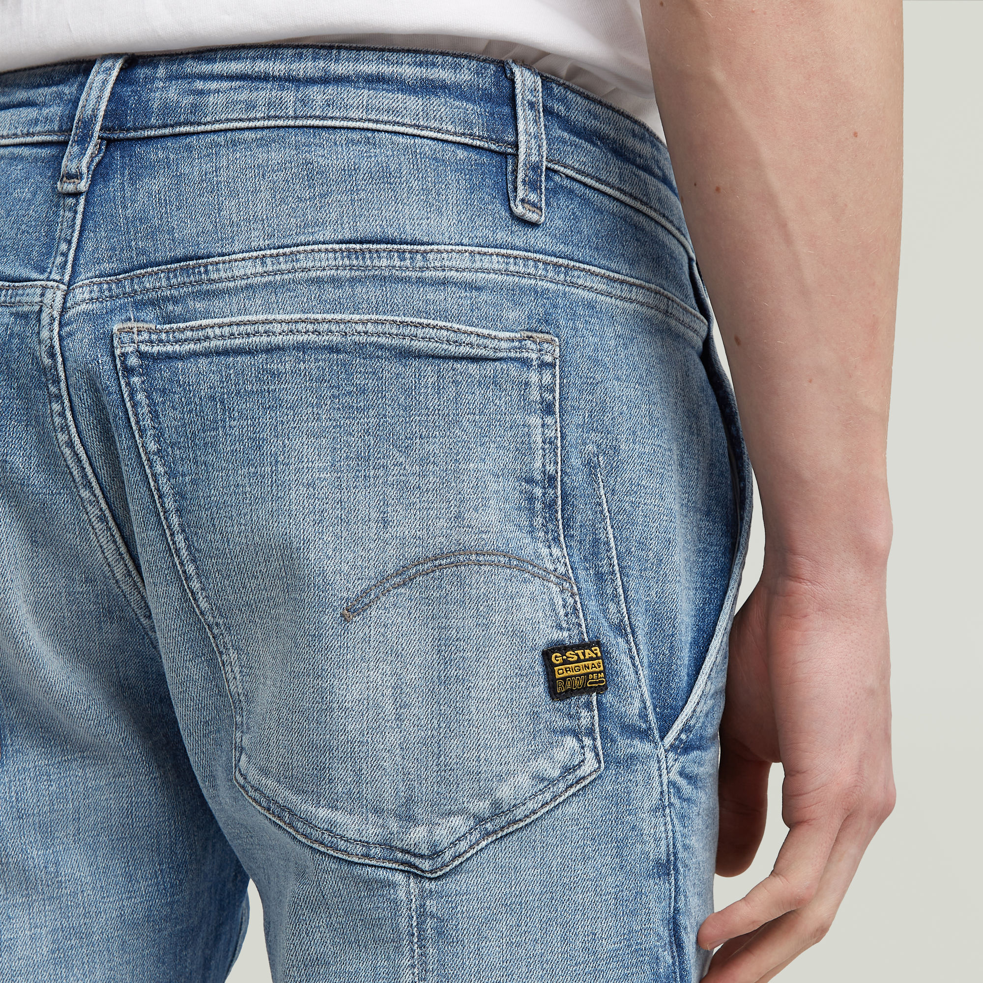 G-Star RAW Kitoh 3D Slim Jeans Lichtblauw Heren