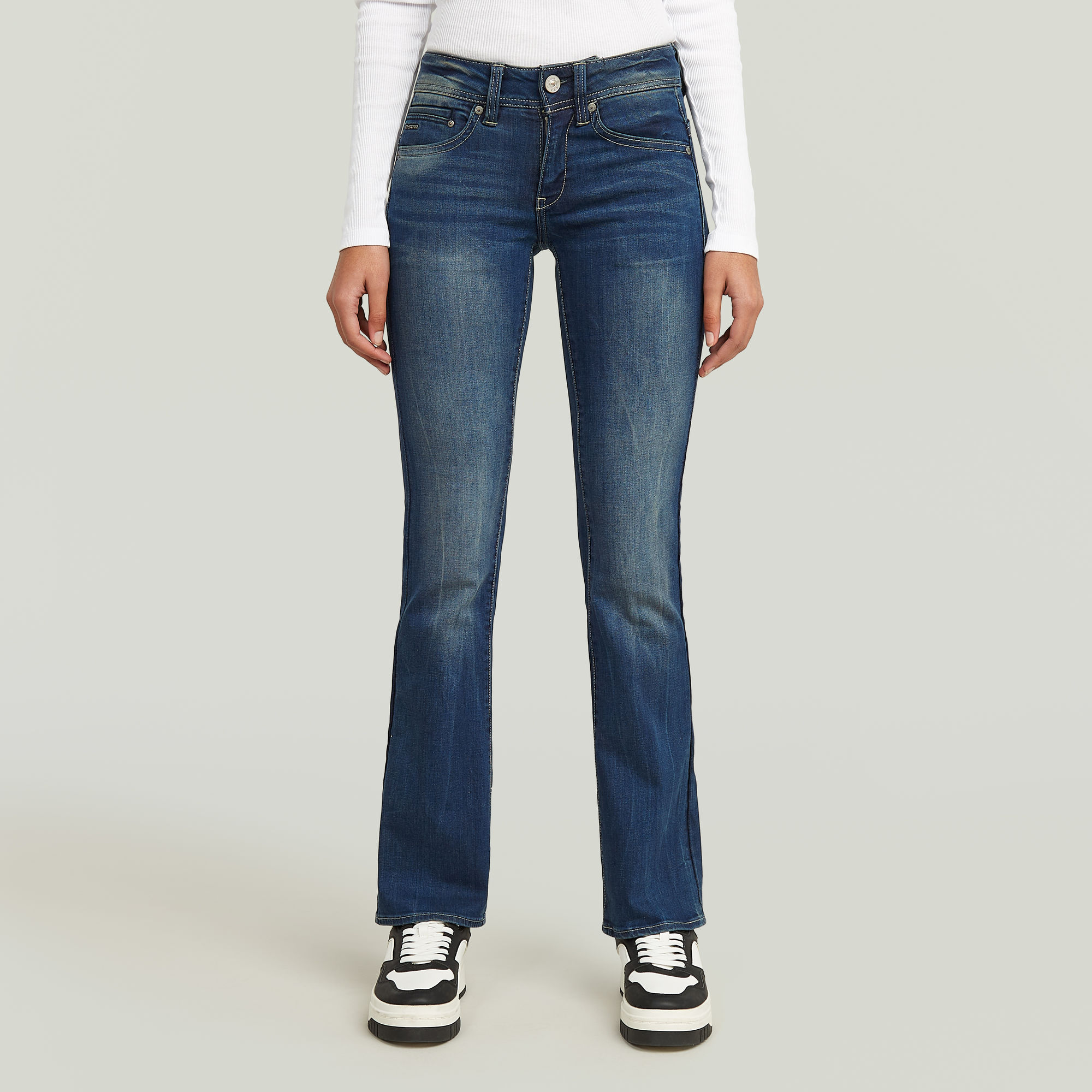 

Midge Bootcut Jeans II - Dunkelblau - Damen