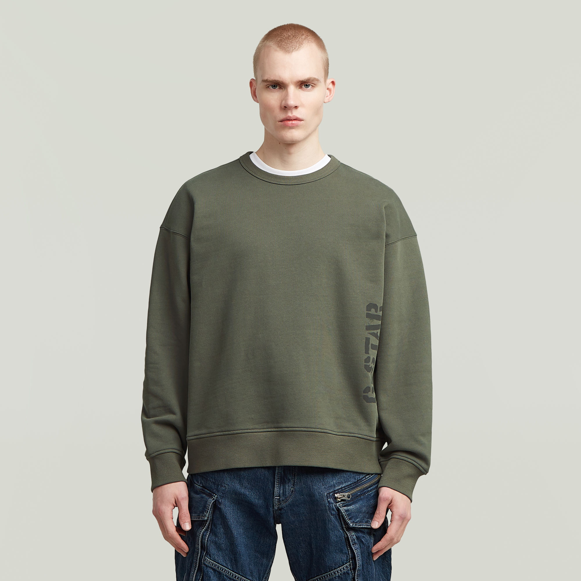 Sweat Sprayed 89 Graphic Loose - s - G-Star RAW - Modalova