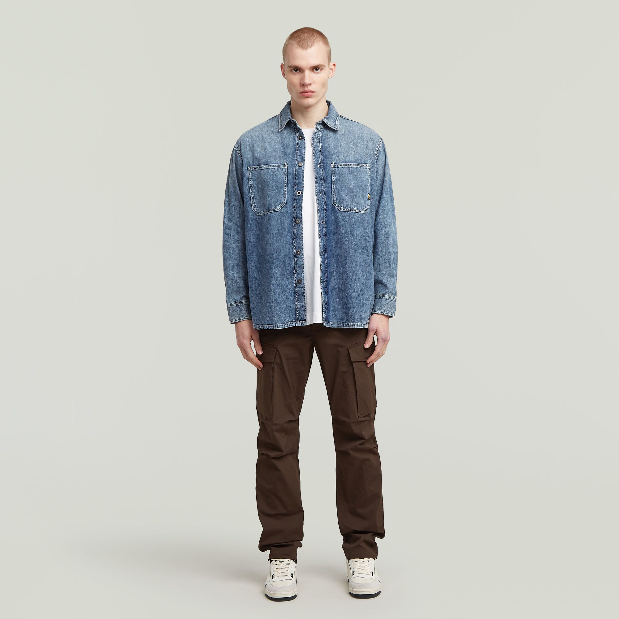 G-Star RAW Core Regular Cargobroek Bruin Heren