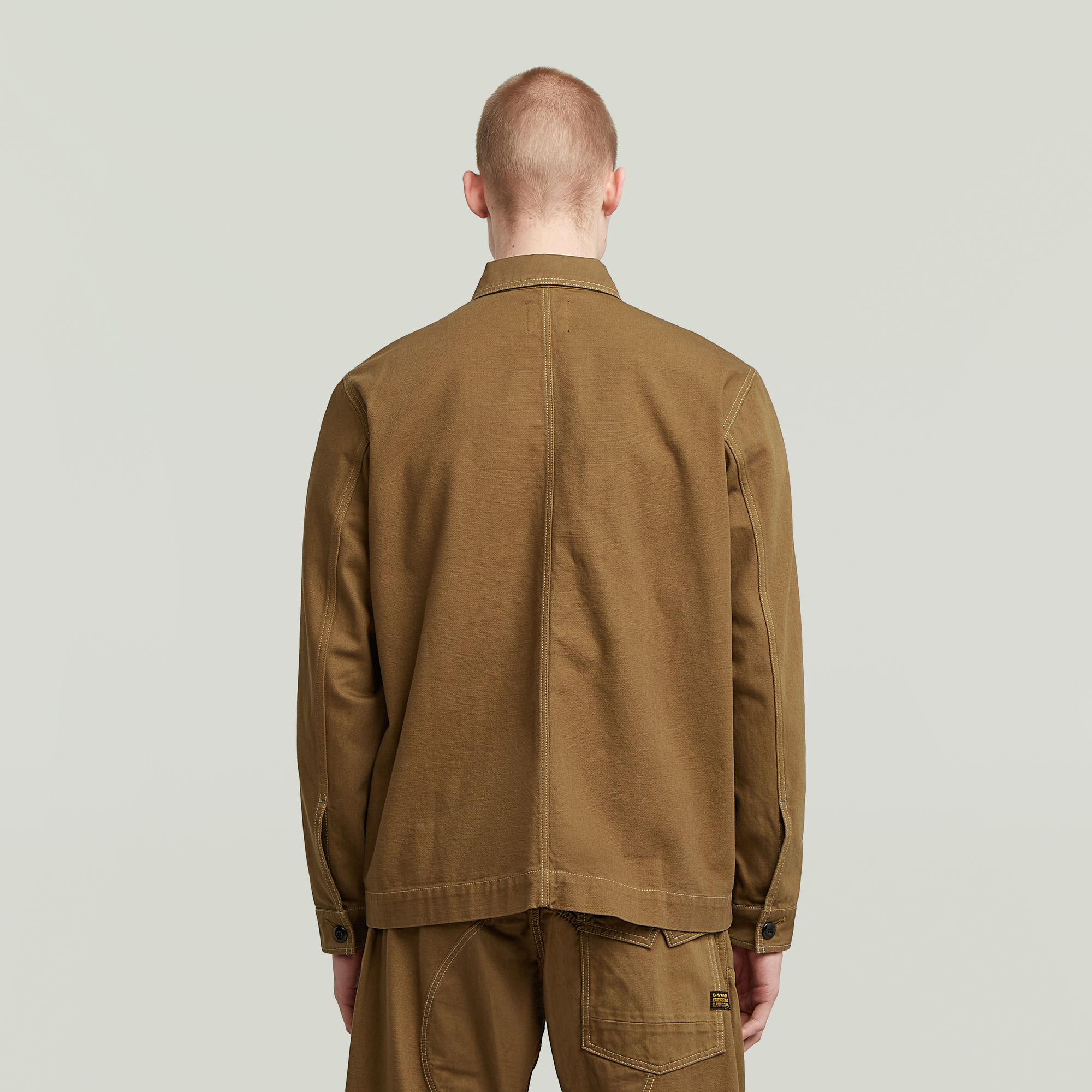 G-Star RAW Mosa Overshirt Bruin Heren