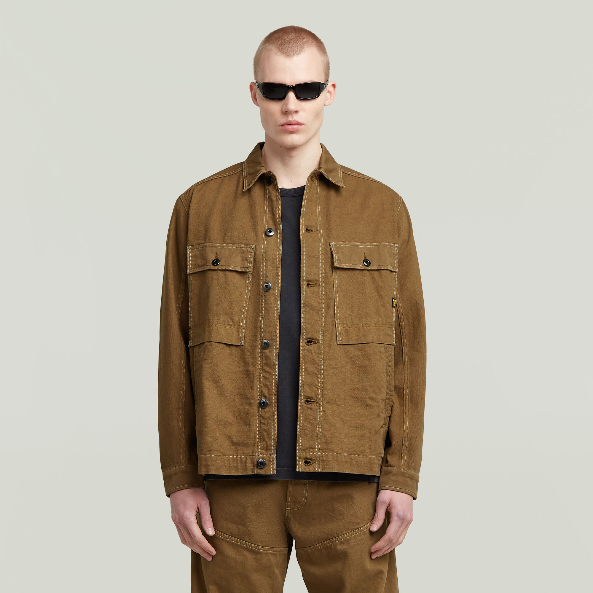 Mosa Overshirt - Braun - Herren
