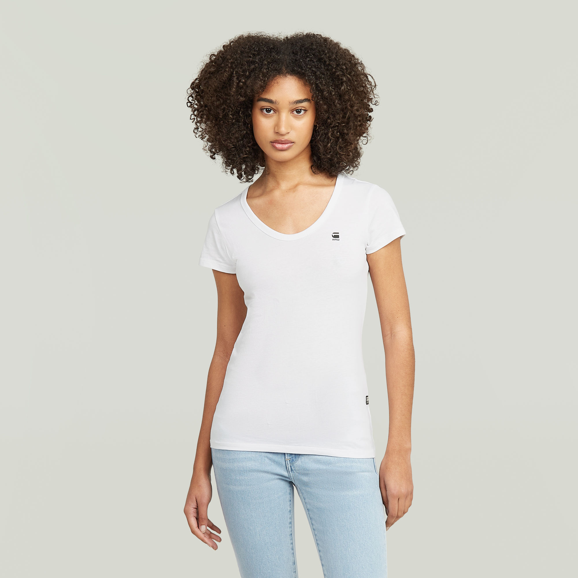 G-Star RAW Slim Top 2 Stuks Wit Dames
