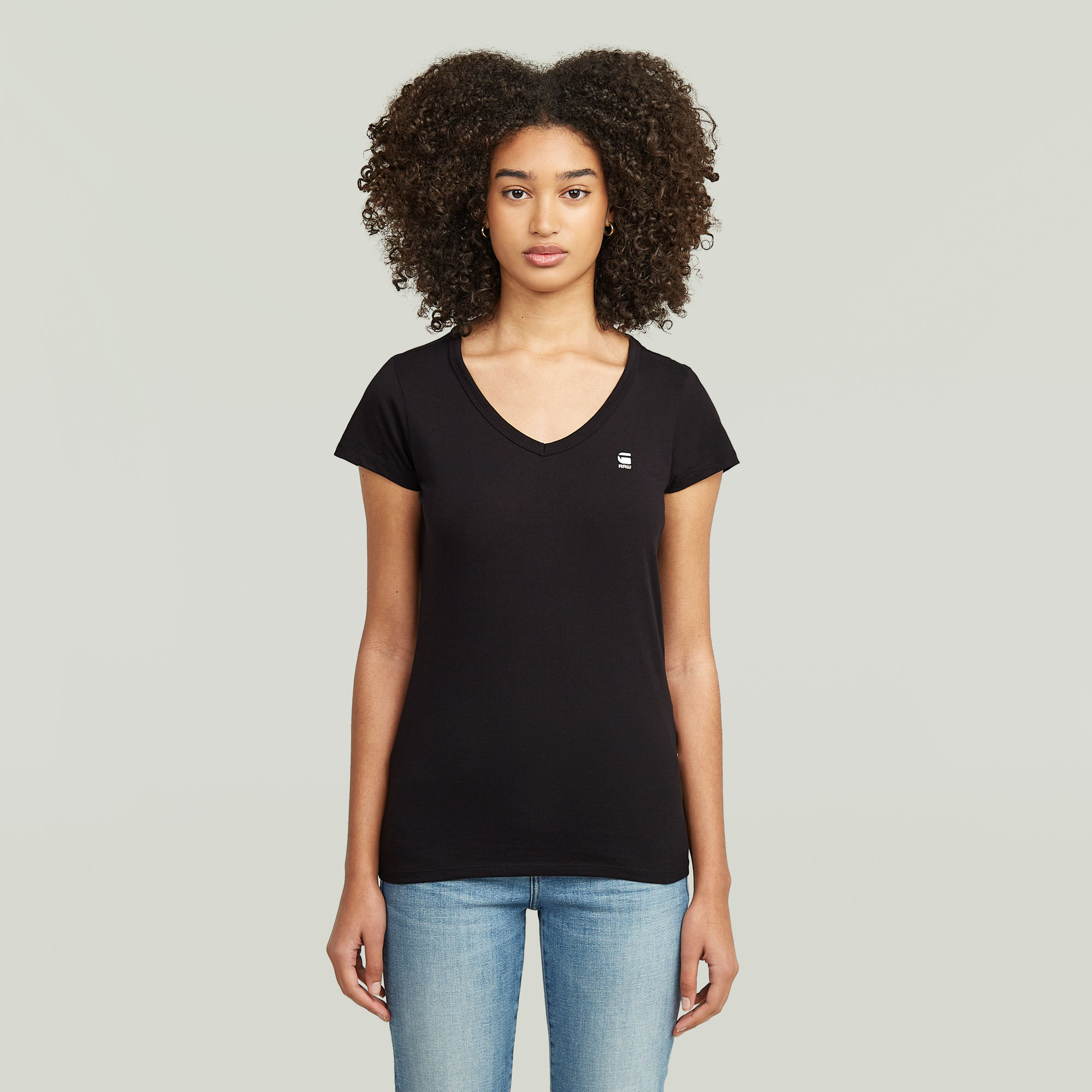 

Slim V-Neck Top 2-Pack - Multi color - Women