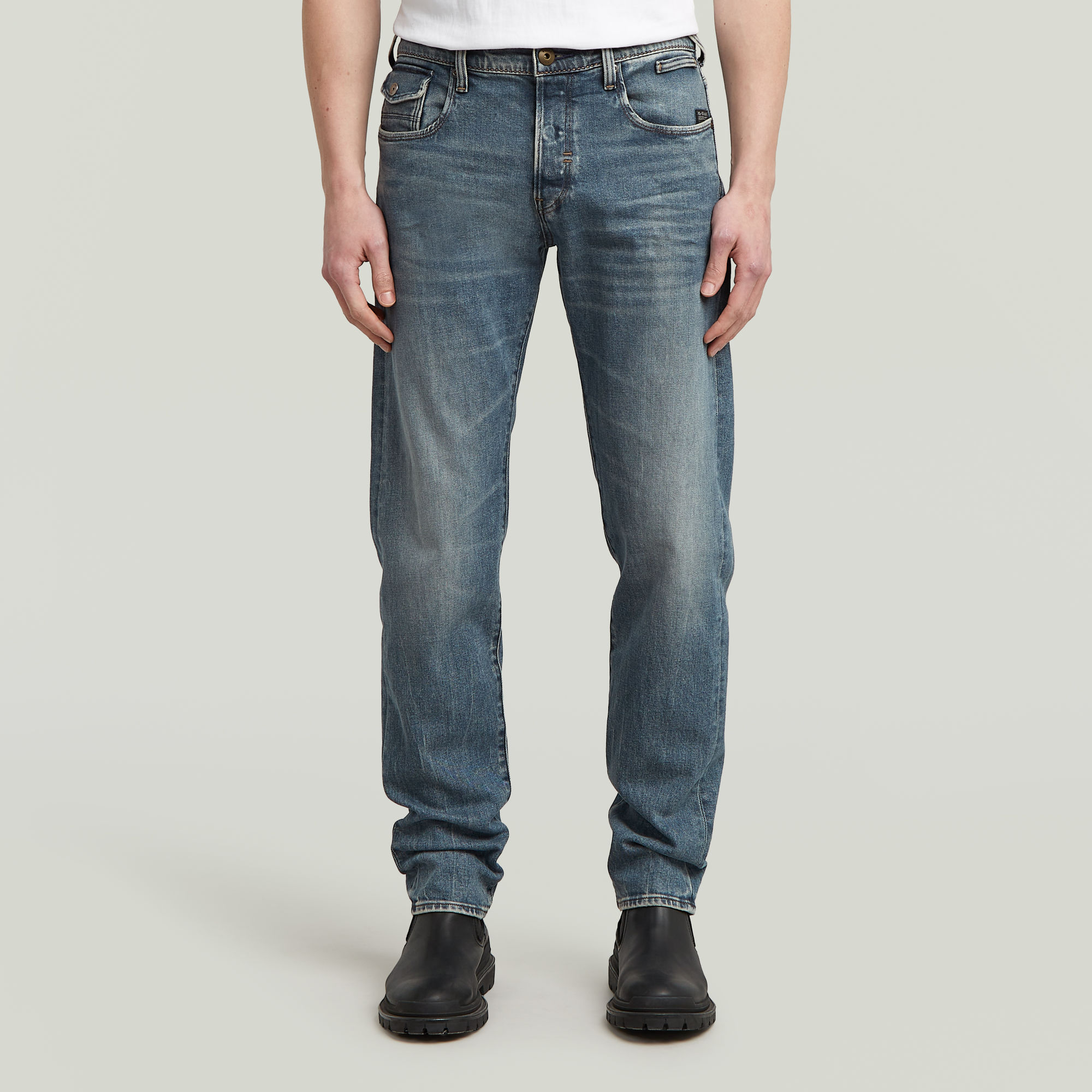 

Morry FWD Regular Tapered Jeans - Lichtblauw - Heren