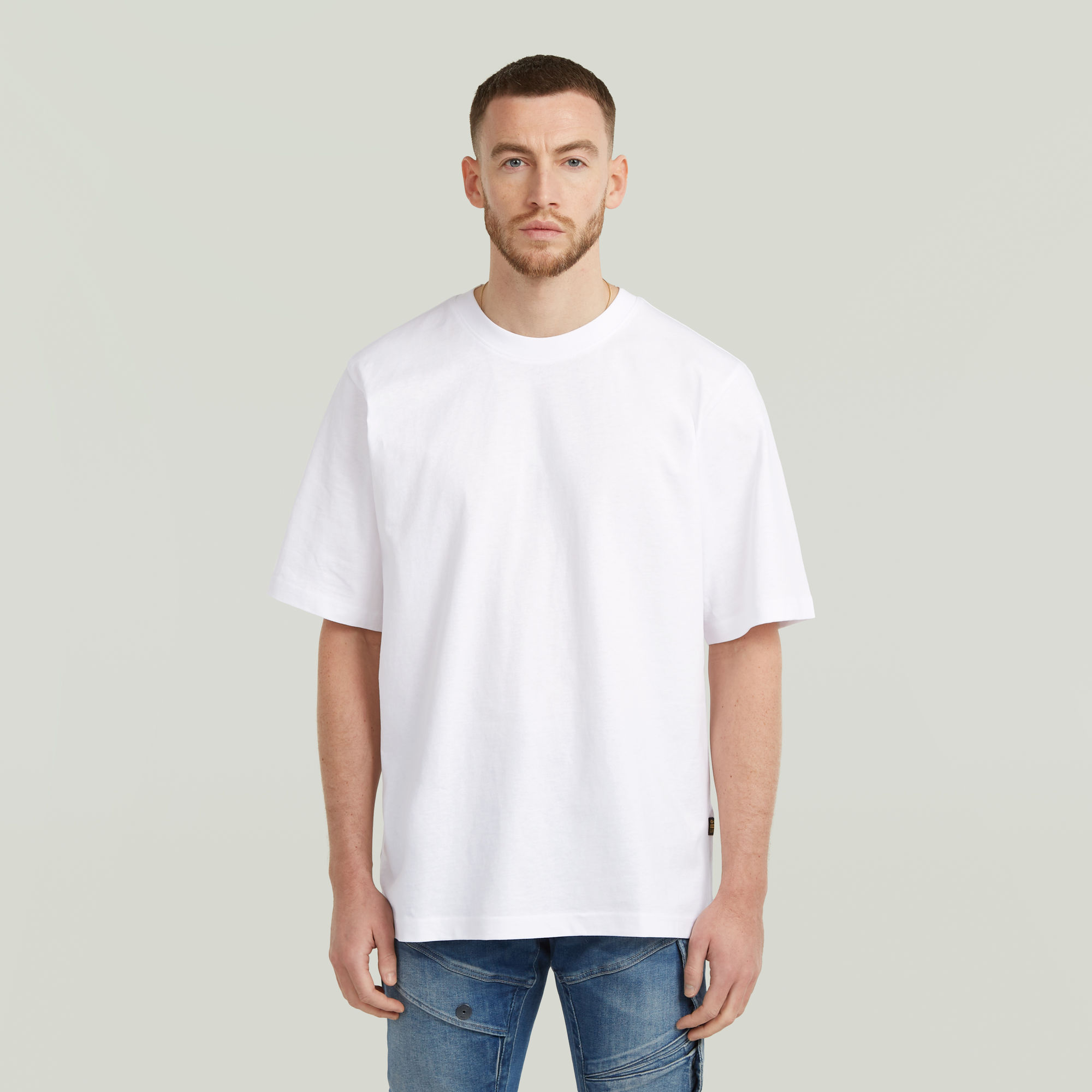 

Loose T-Shirt Boxy - White - Men