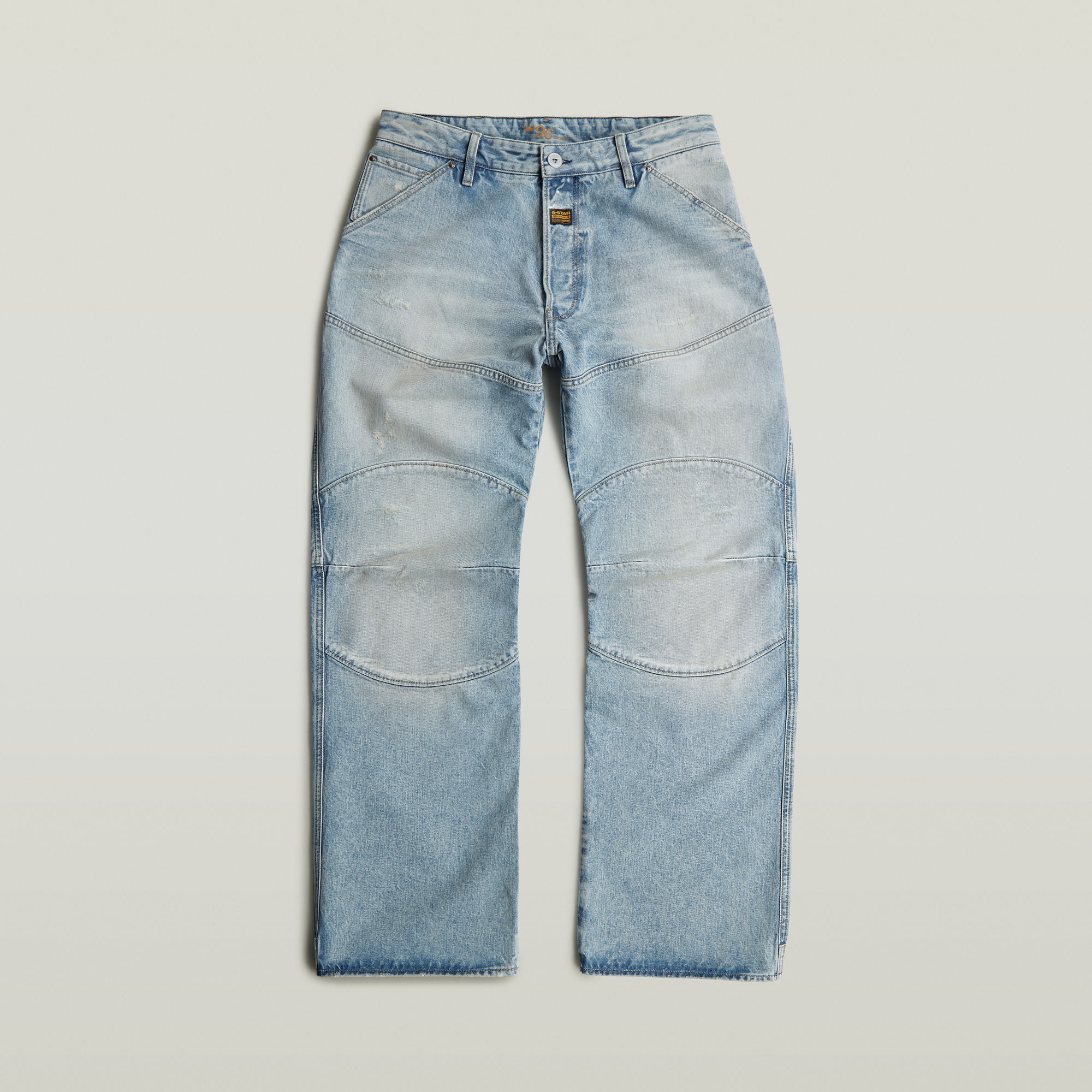 G-Star RAW G-STAR Elwood Unisex Low Loose Jeans Lichtblauw Heren