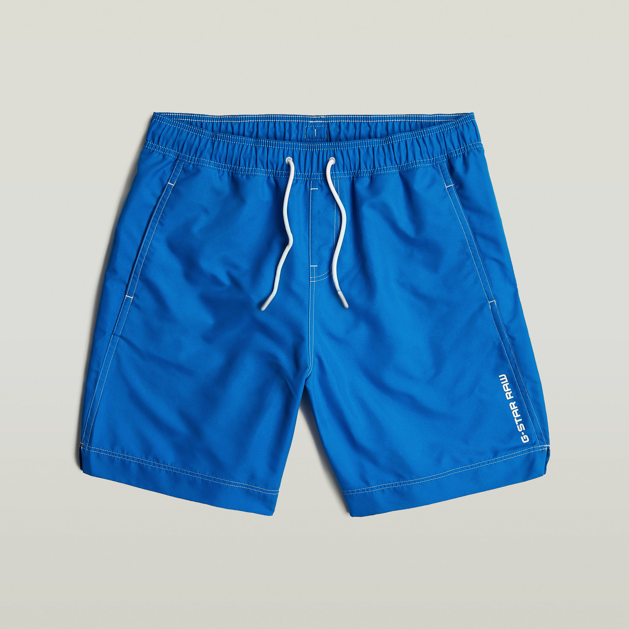 Long Badeshorts - Mittelblau - Herren