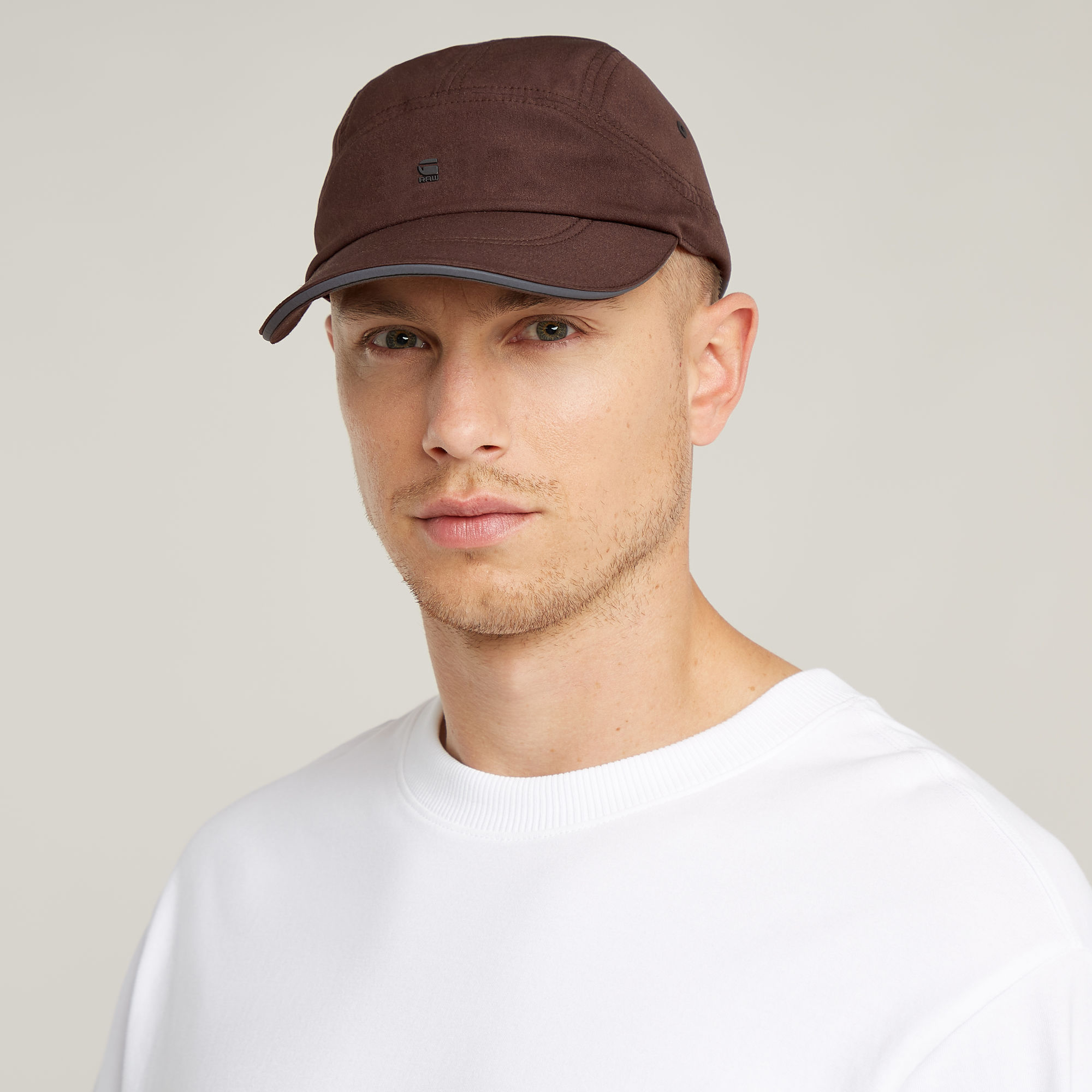 G-Star RAW Motion 5 Panel Cap Bruin Heren
