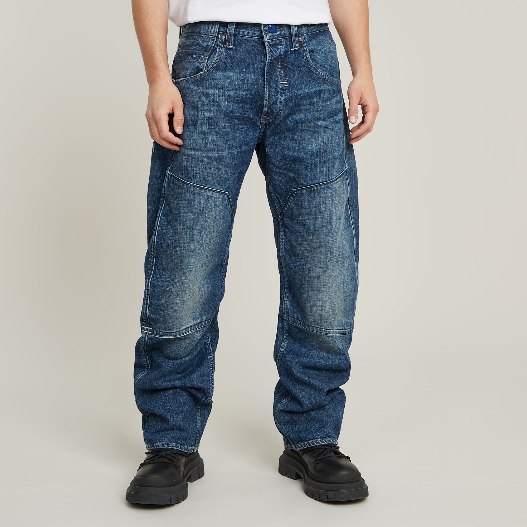 

G-STAR Origins Bend 3D Loose Selvedge Jeans - Dark blue - Men