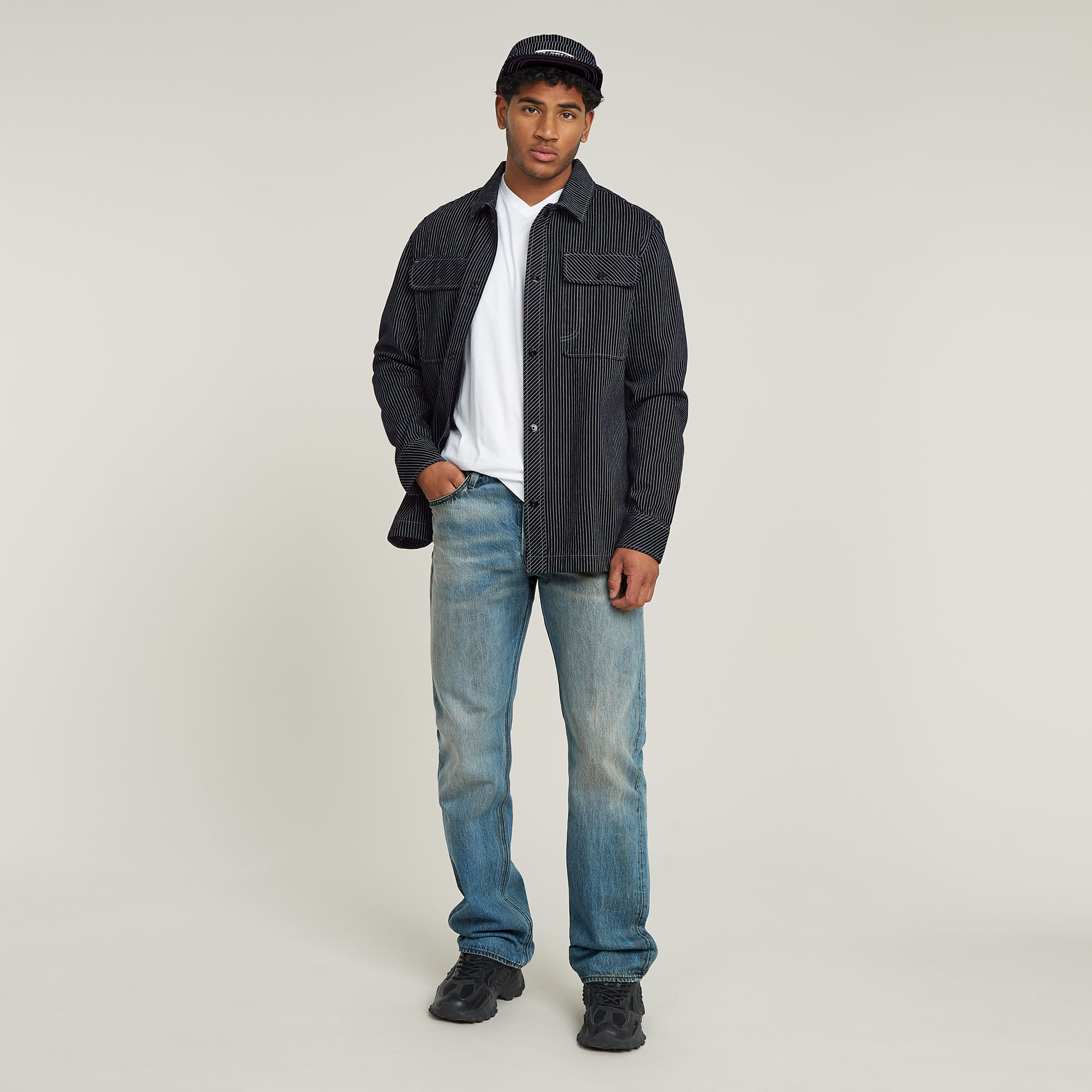 Thumbnail - Dakota Regular Straight Jeans - Hellblau - Herren
