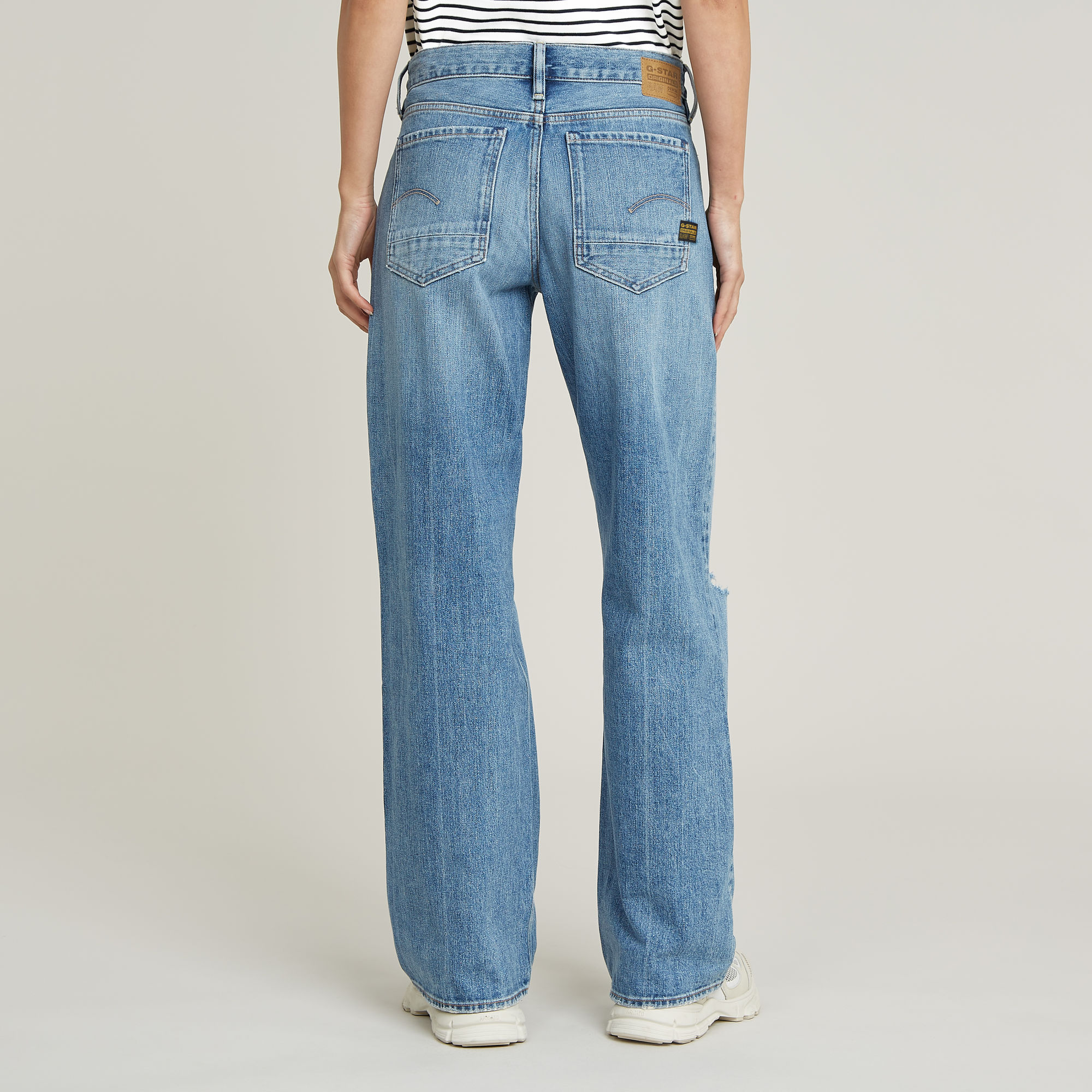 G-Star RAW Judee Loose Jeans Midden blauw Dames