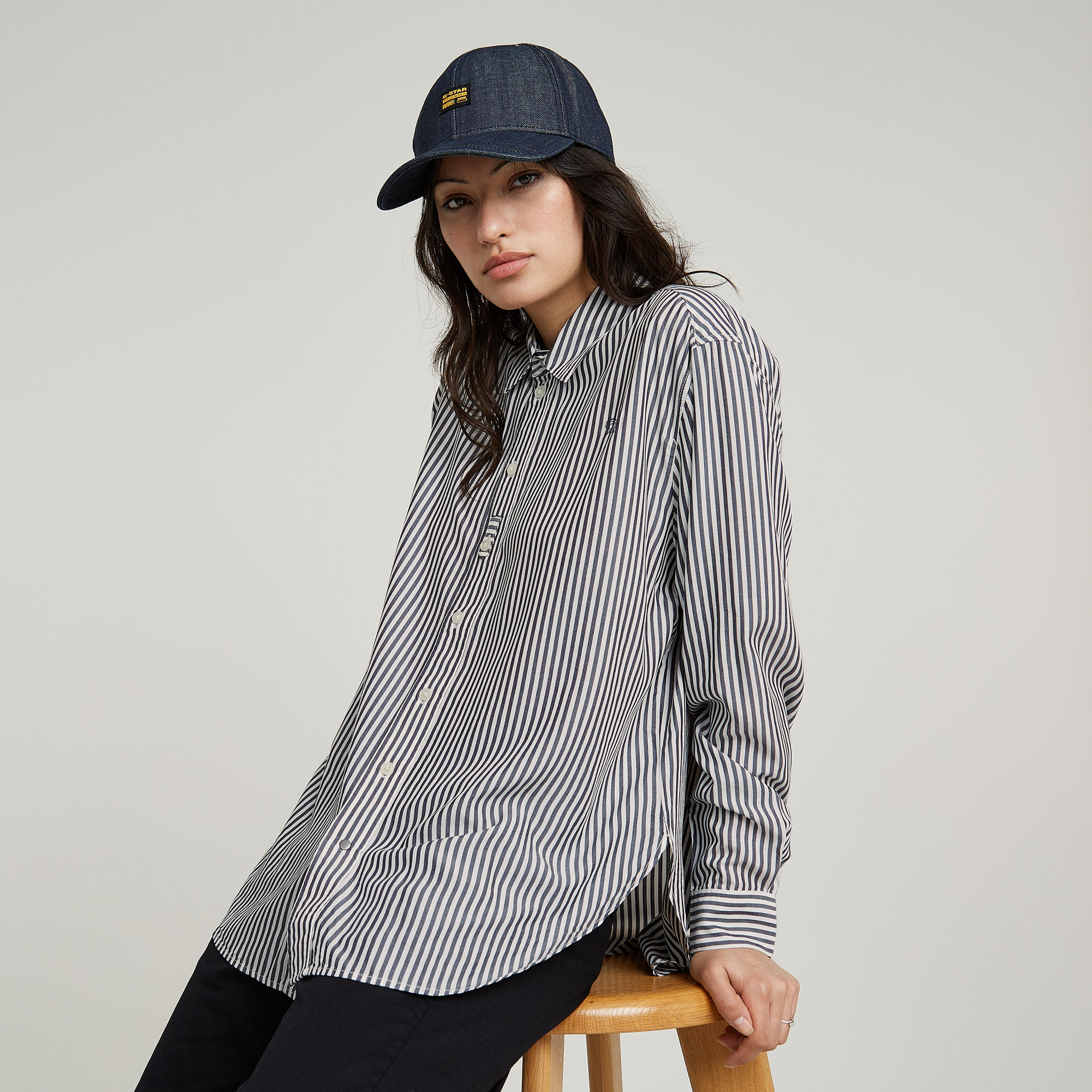 G-Star RAW Boyfriend Shirt Meerkleurig Dames