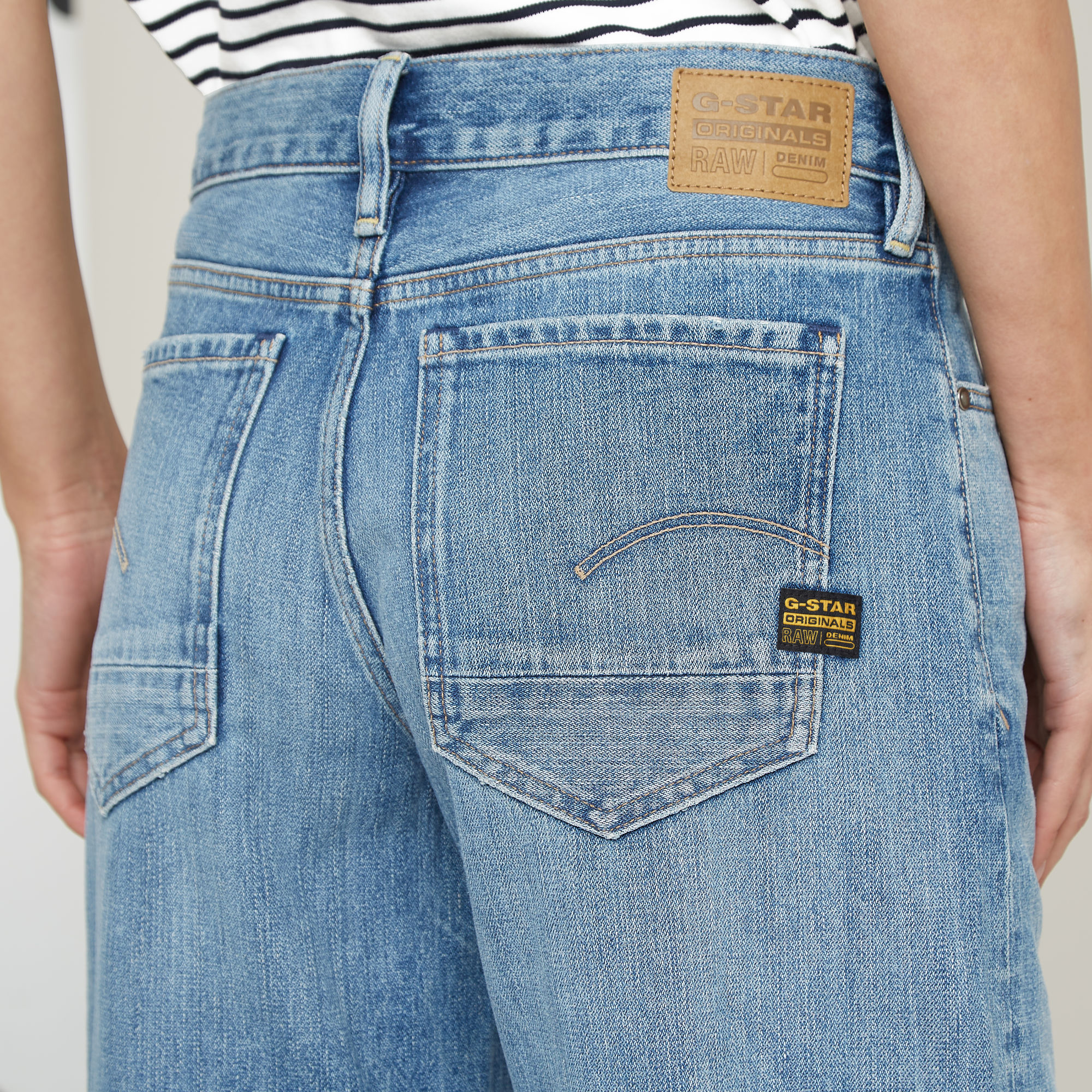 G-Star RAW Judee Loose Jeans Midden blauw Dames