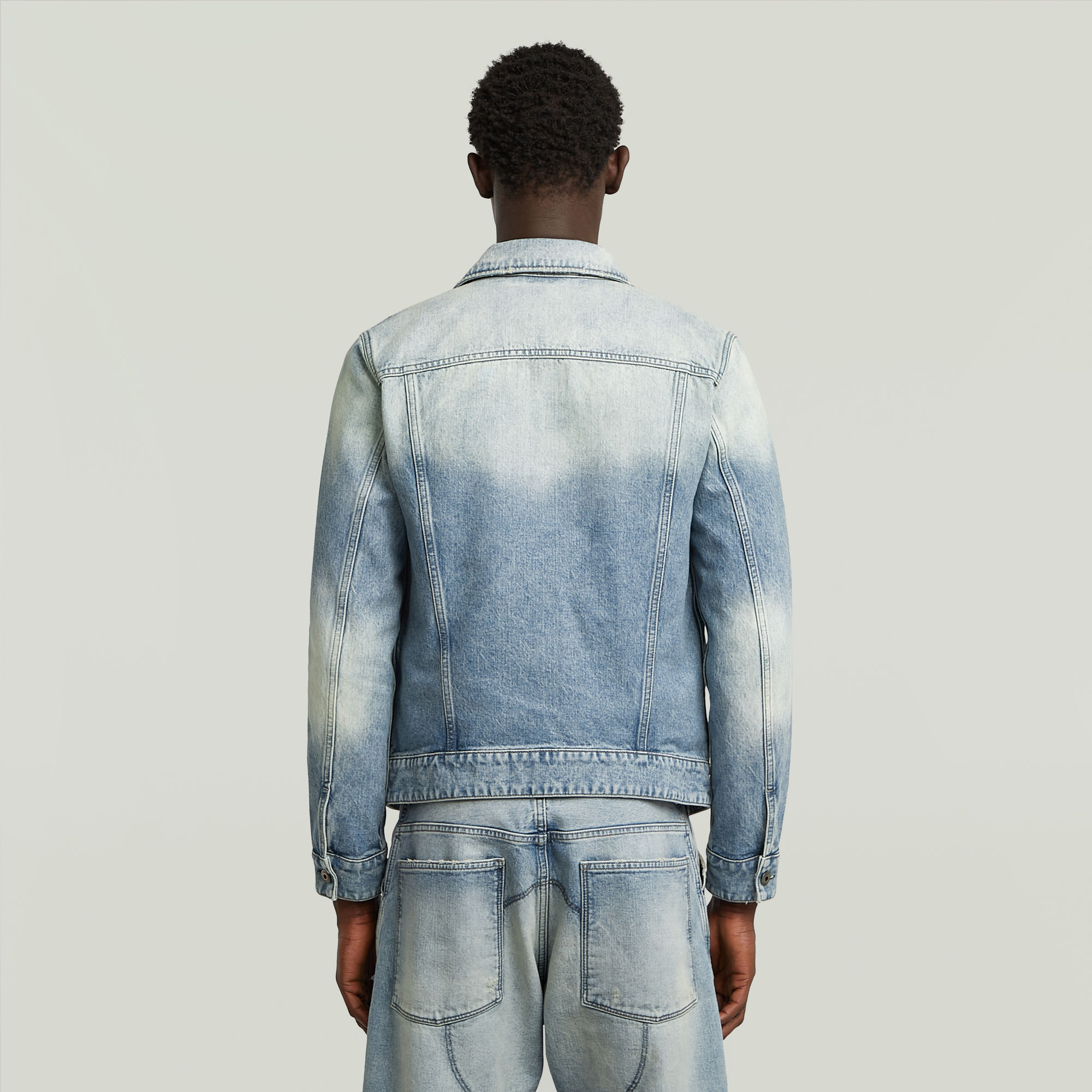 G-Star RAW Essential Arc 3D Unisex Jack Midden blauw Heren