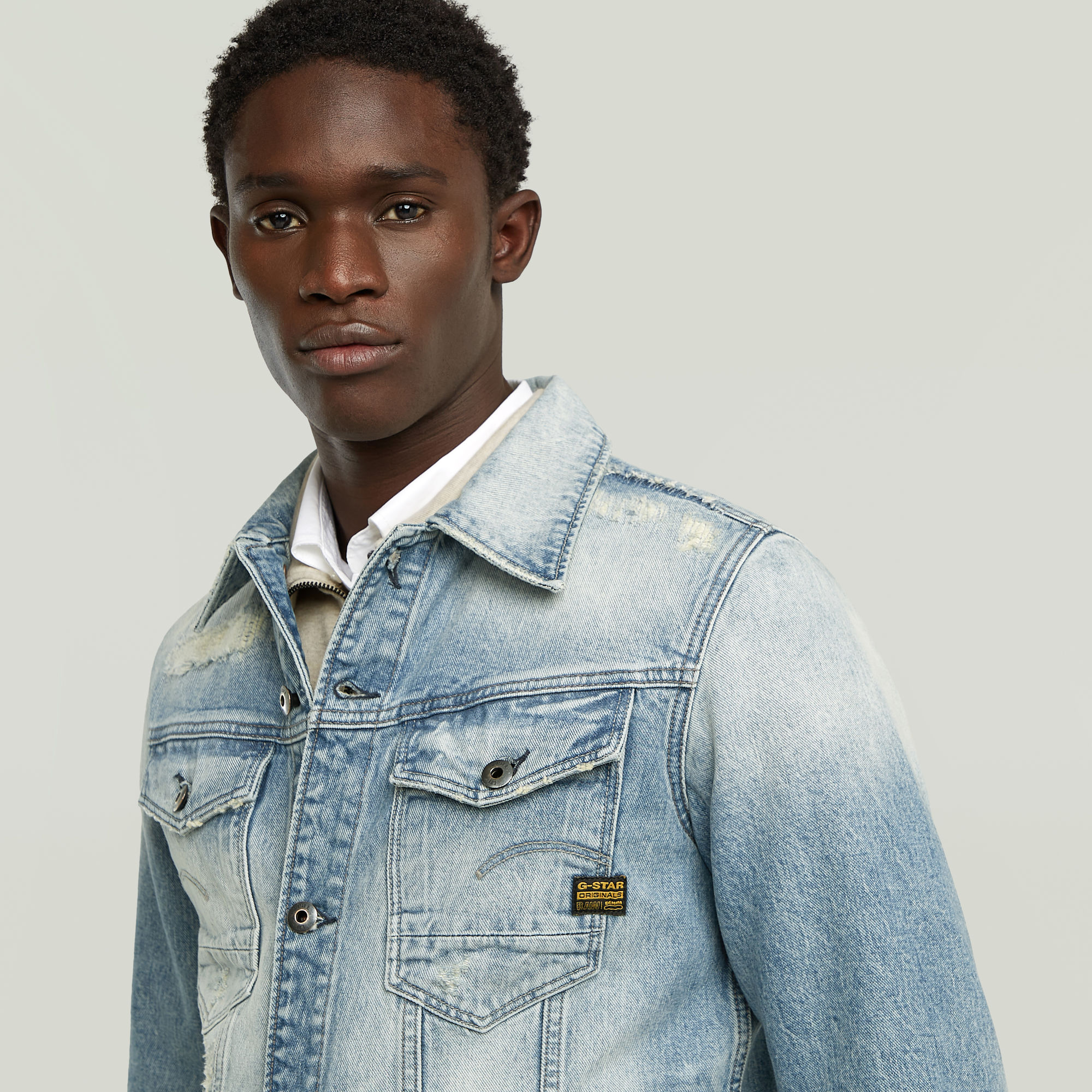 G-Star RAW Essential Arc 3D Unisex Jack Midden blauw Heren
