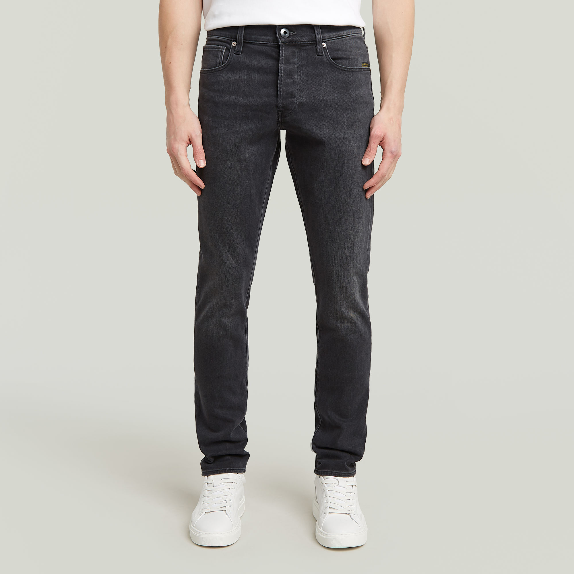 

3301 Slim Jeans - Black - Men