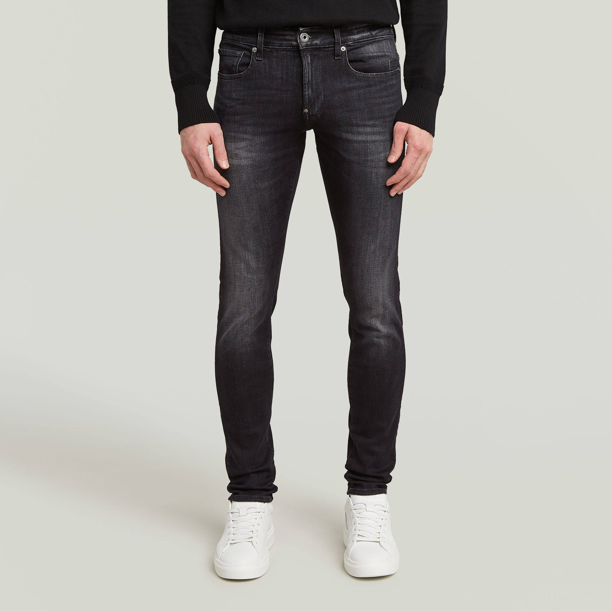 

Revend Skinny Jeans - Black - Men