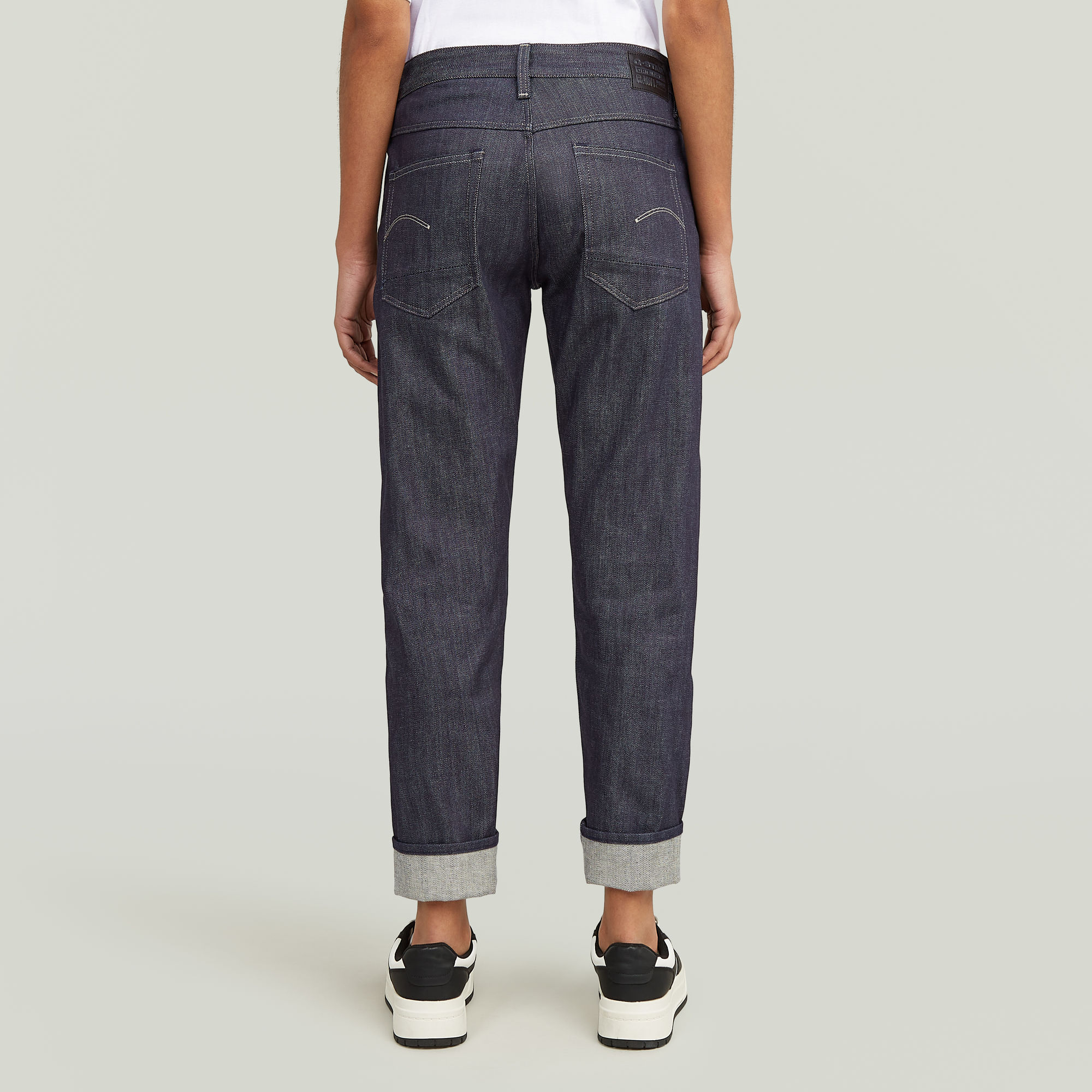 G-Star RAW Kate Boyfriend Selvedge Jeans Donkerblauw Dames