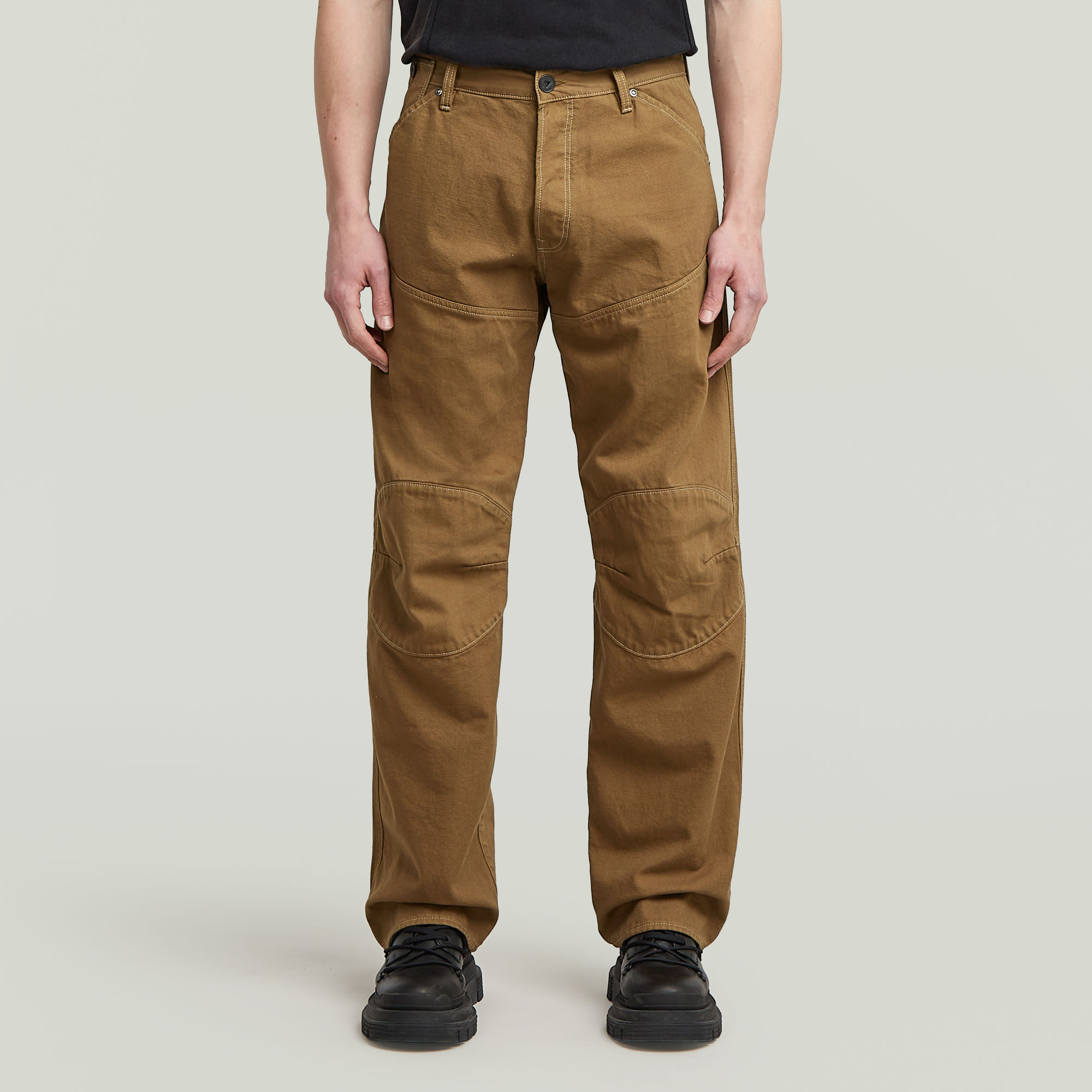 

5620 Loose Jeans - Brown - Men