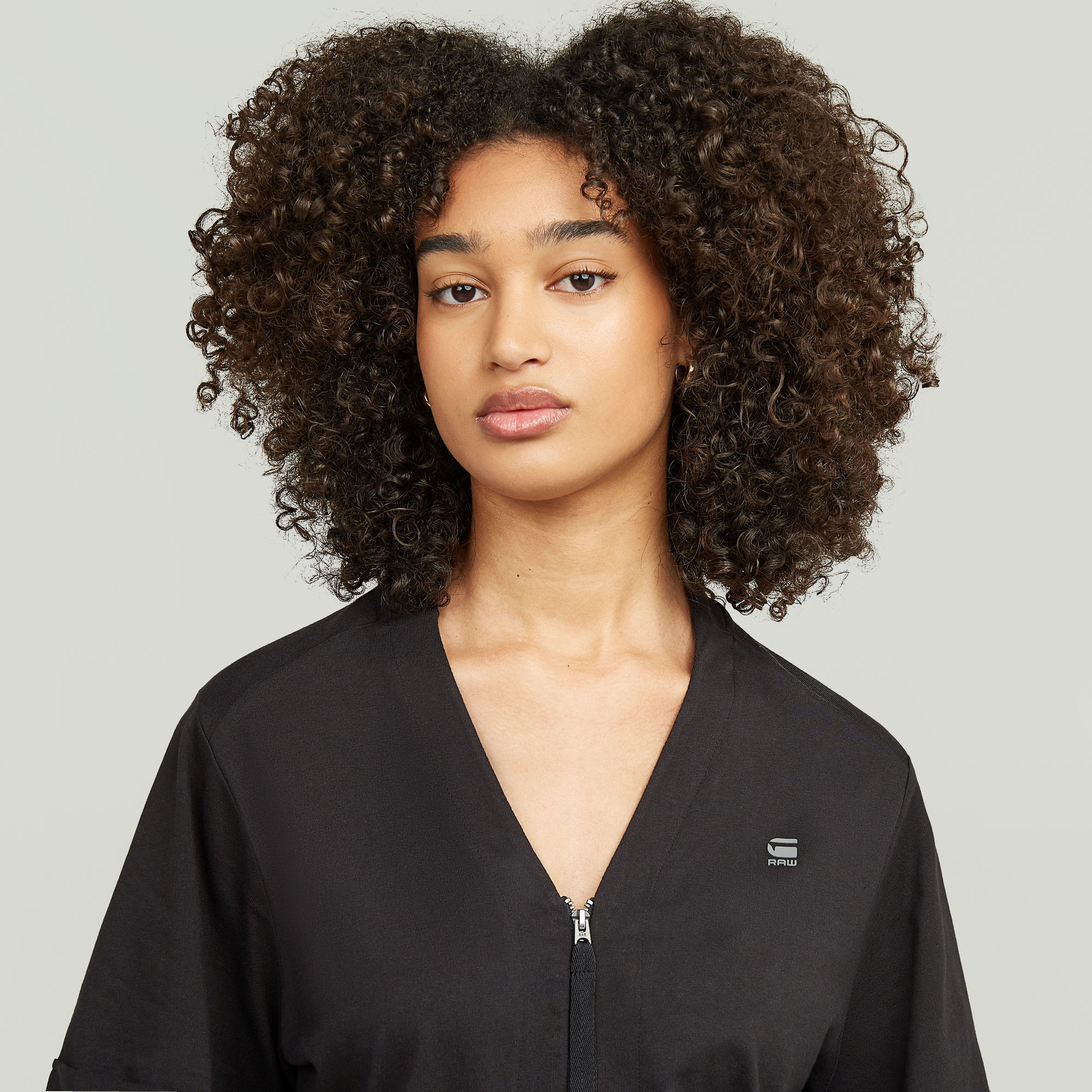 G-Star RAW Blouse Jumpsuit Zwart Dames