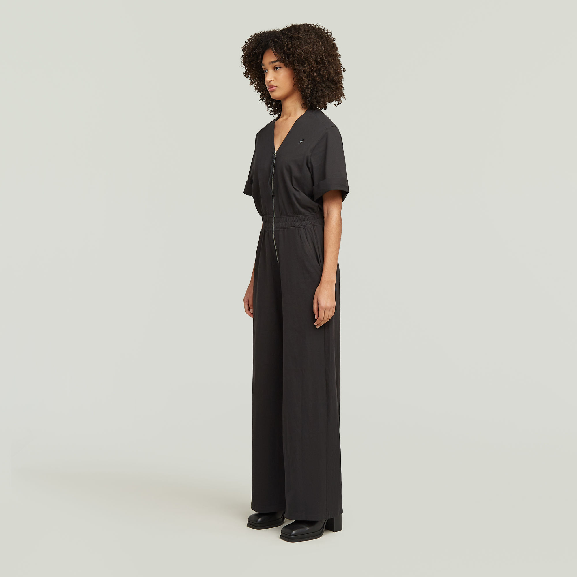 G-Star RAW Blouse Jumpsuit Zwart Dames