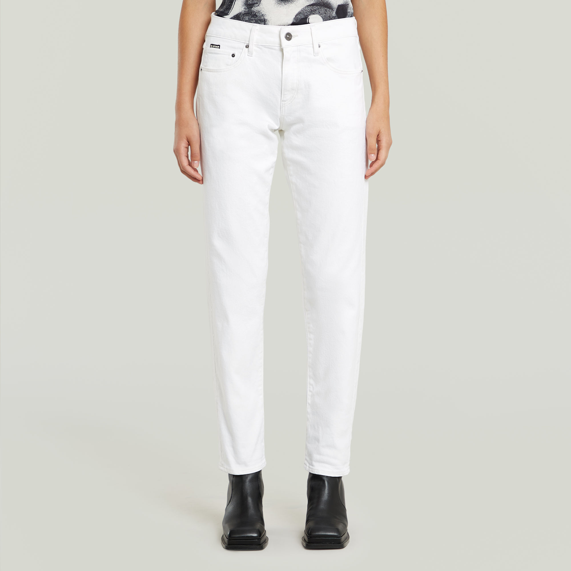 

Kate Boyfriend Jeans - White - Women