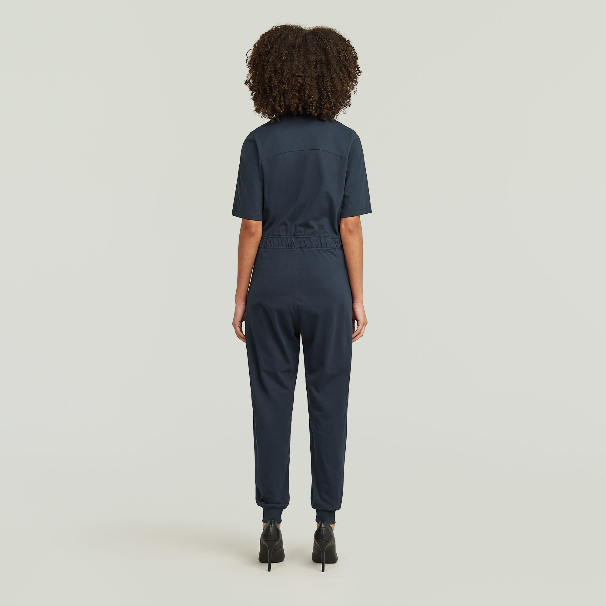 G-Star RAW Track Jumpsuit Donkerblauw Dames
