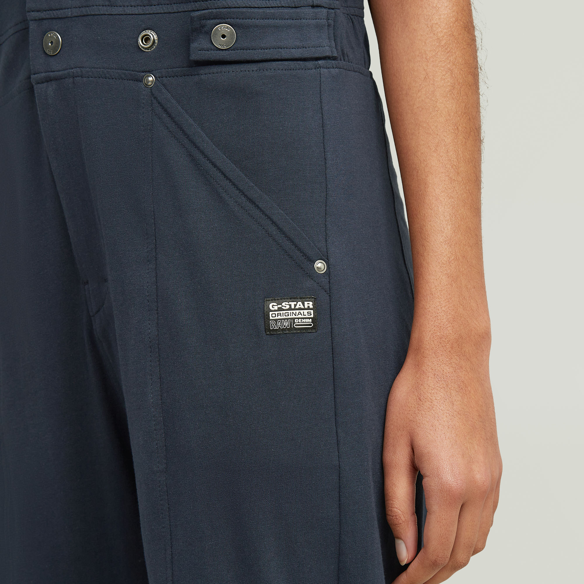 G-Star RAW Track Jumpsuit Donkerblauw Dames