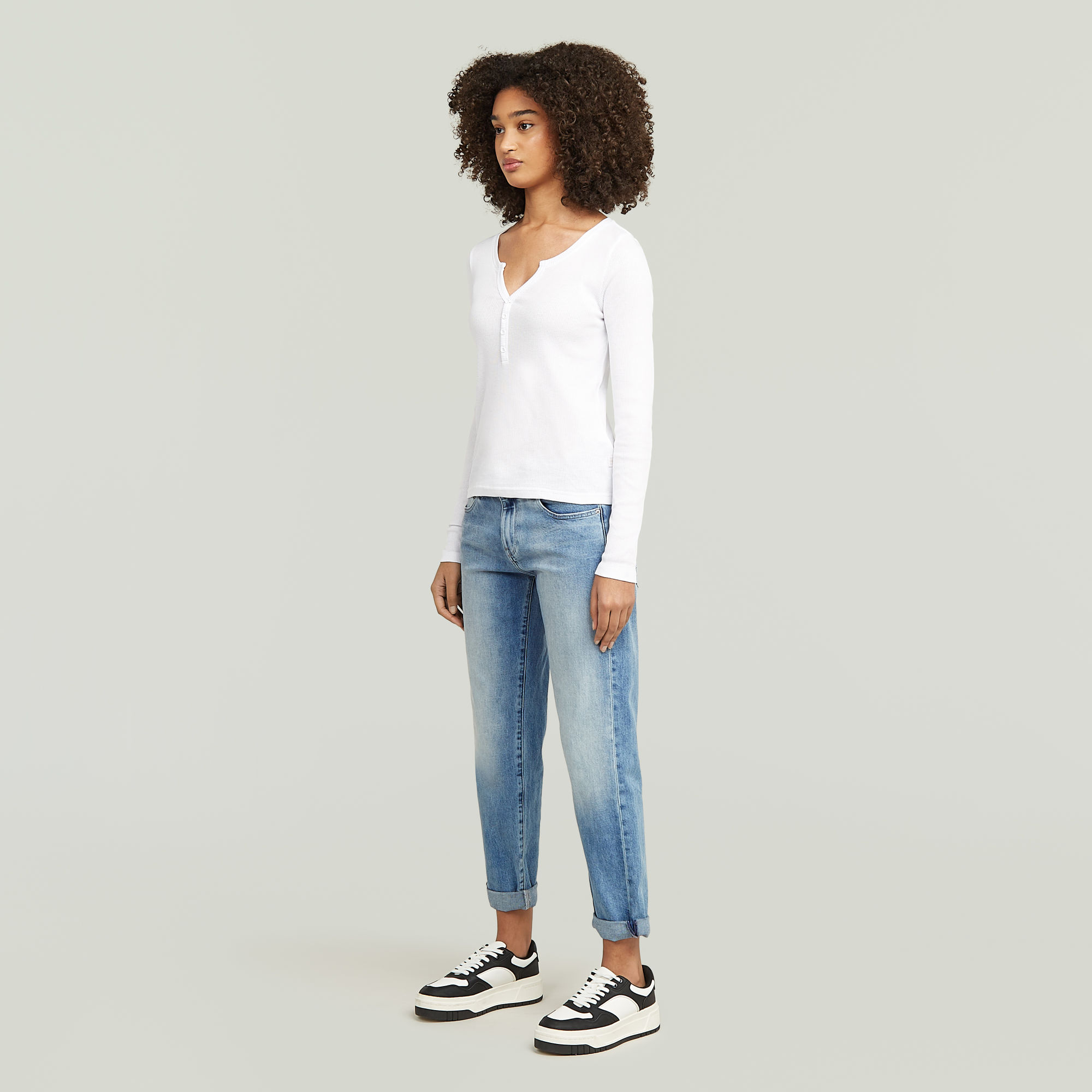 G-Star RAW Kate Boyfriend Jeans II Midden blauw Dames