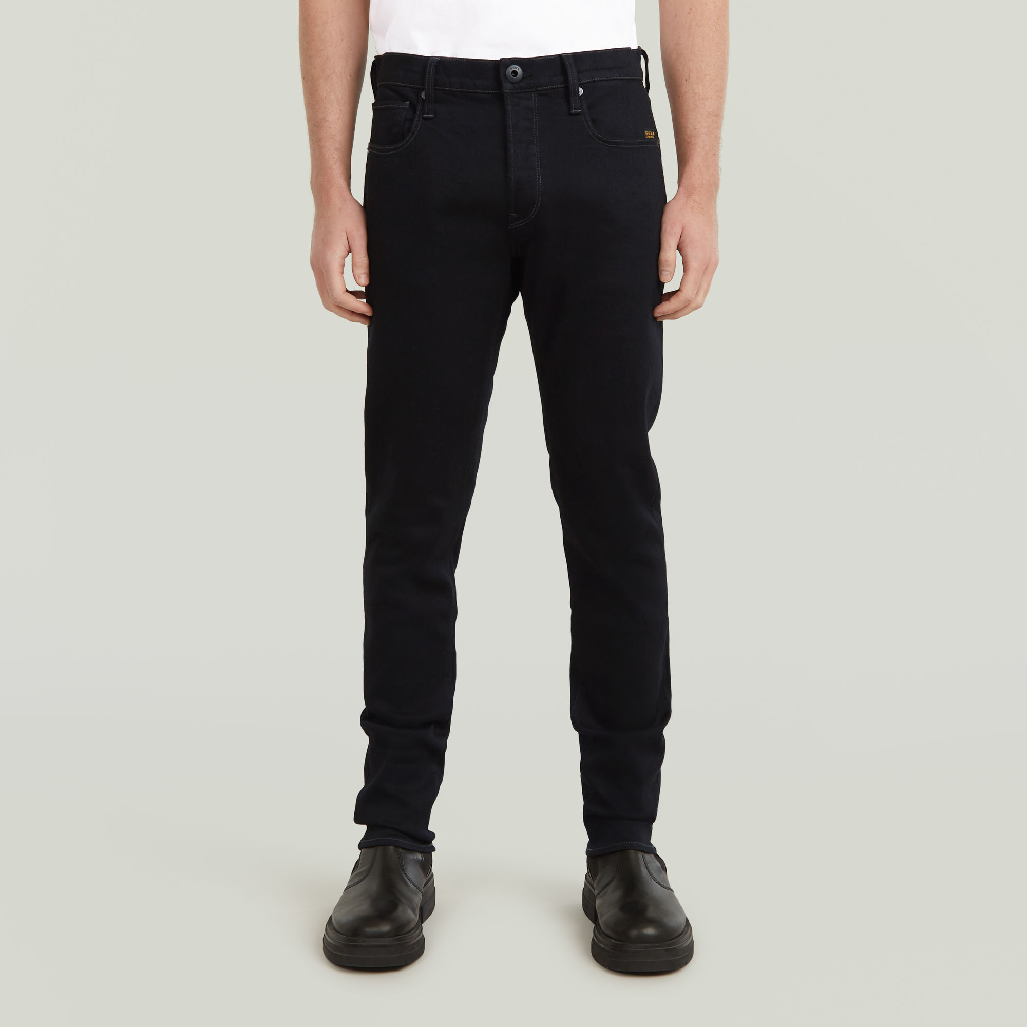 

3301 Slim Jeans - Black - Men