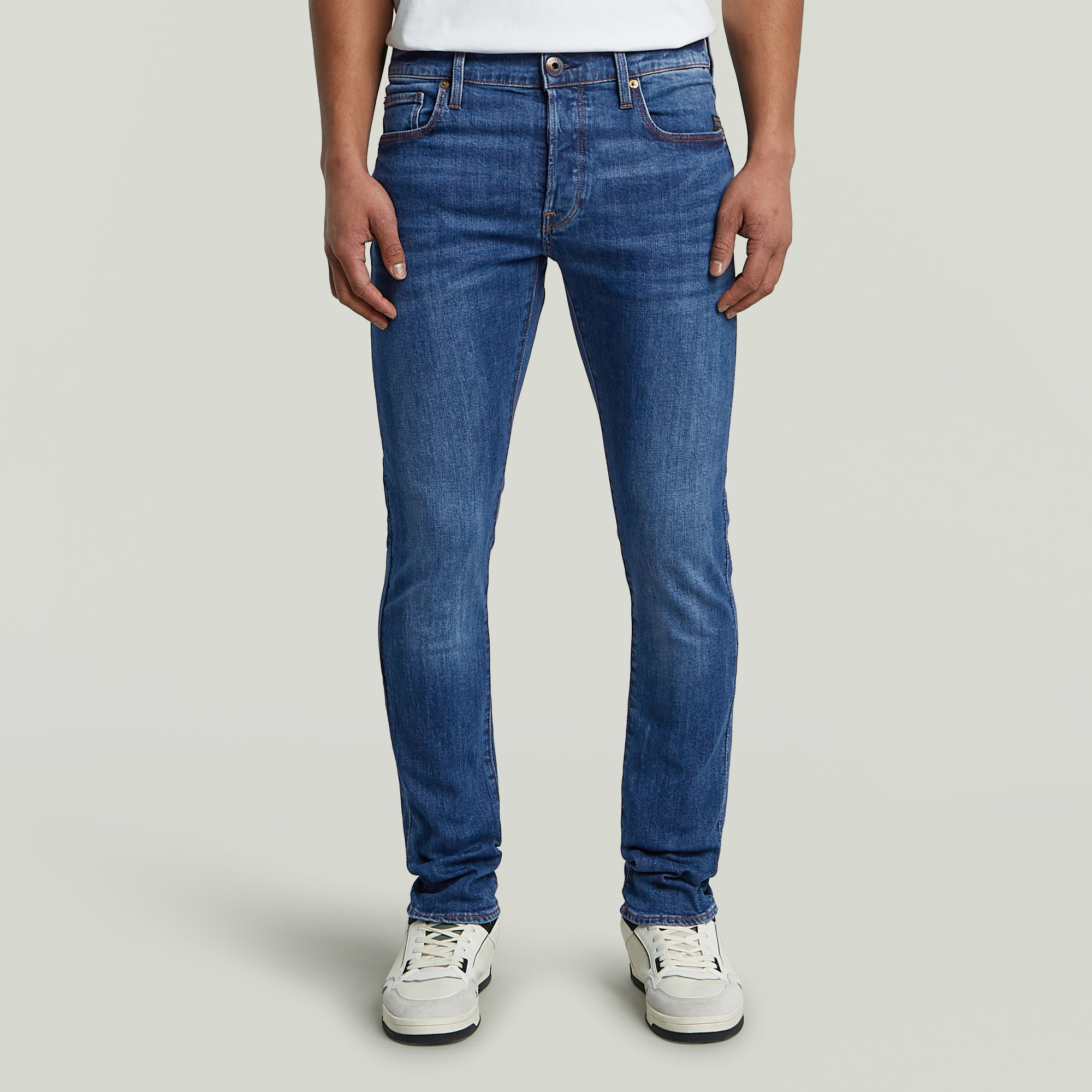 

3301 Slim Z Jeans - Medium blue - Men