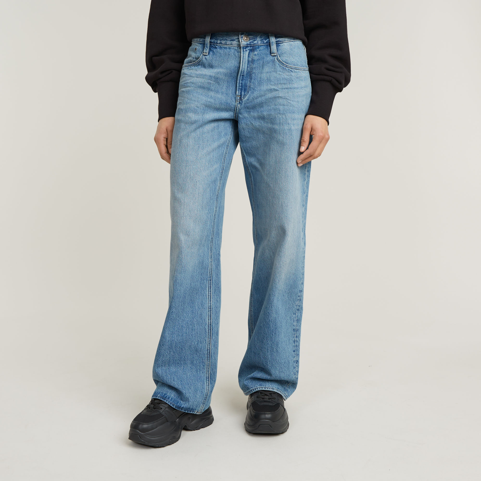 

Judee Loose Jeans - Medium blue - Women