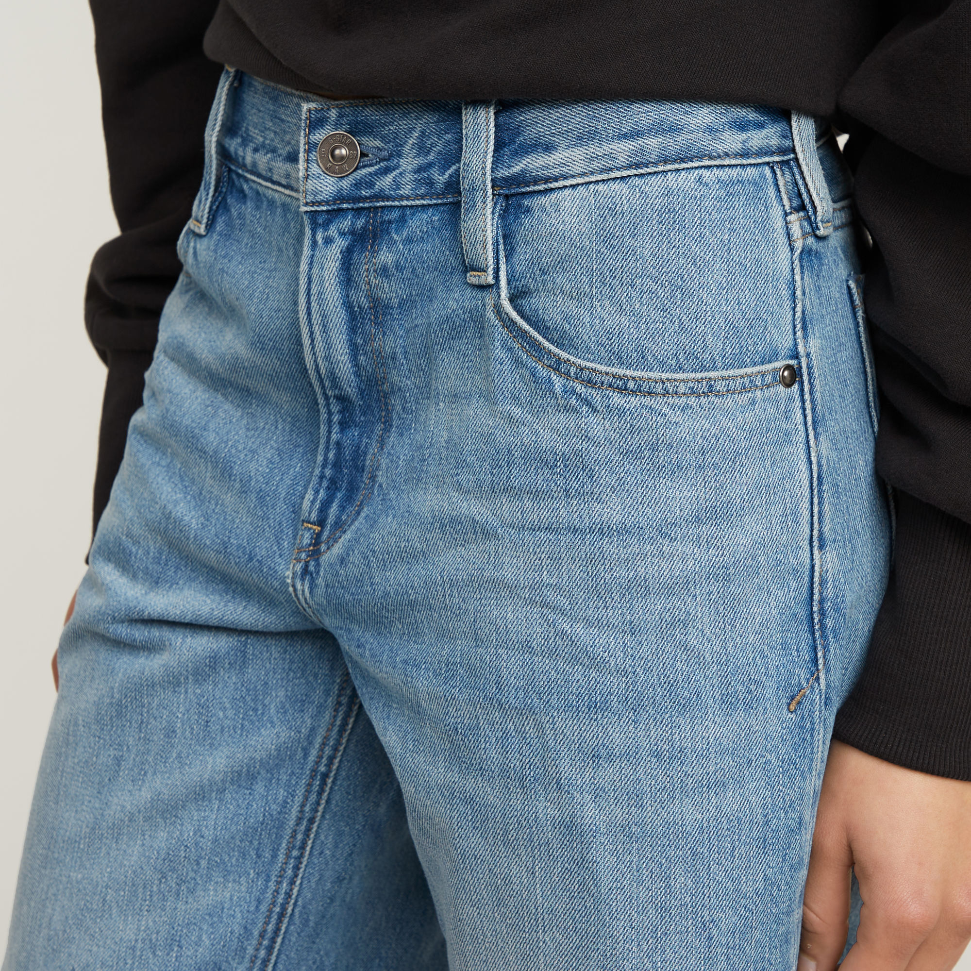 G-Star RAW Judee Low Waist Loose Jeans Midden blauw Dames
