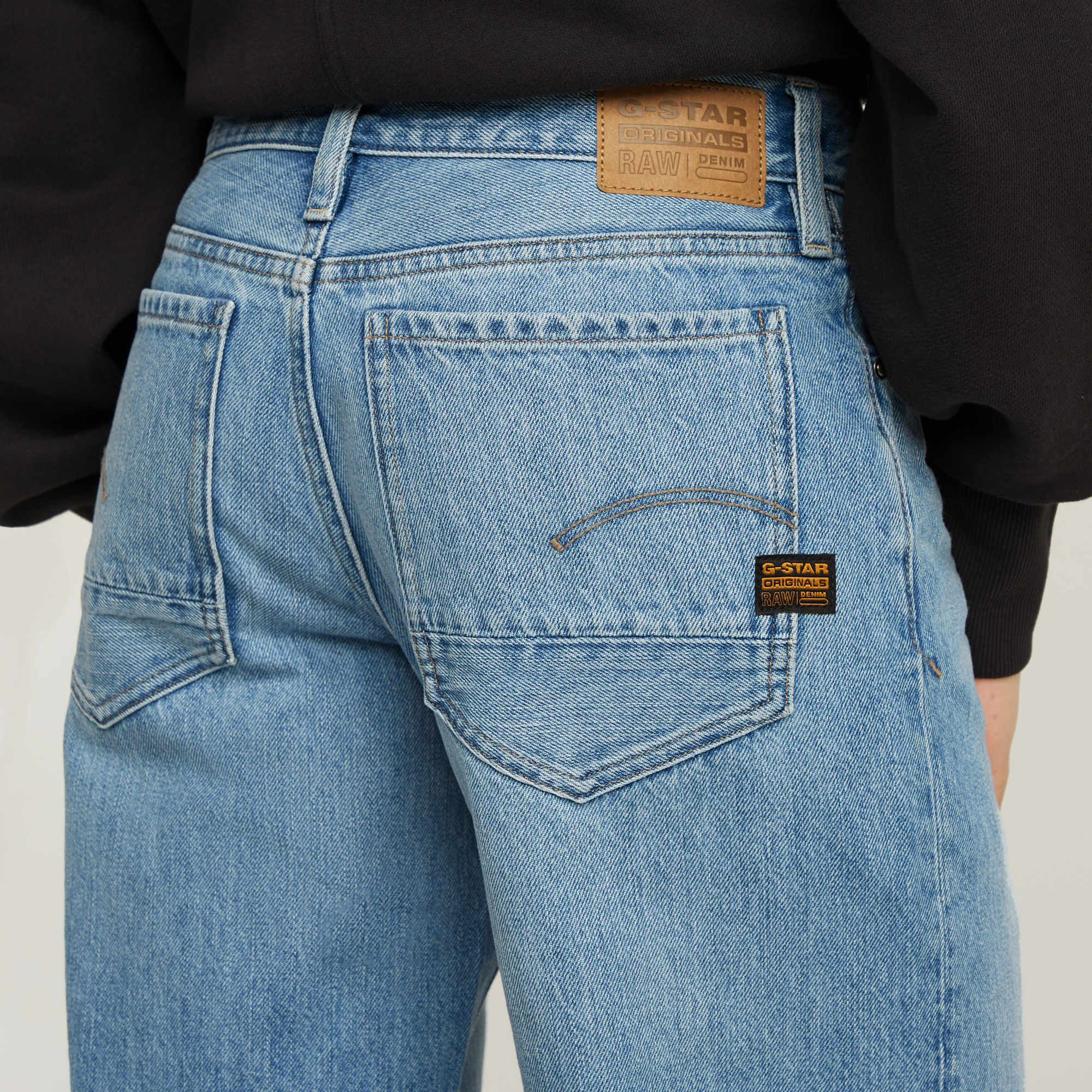G-Star RAW Judee Low Waist Loose Jeans Midden blauw Dames
