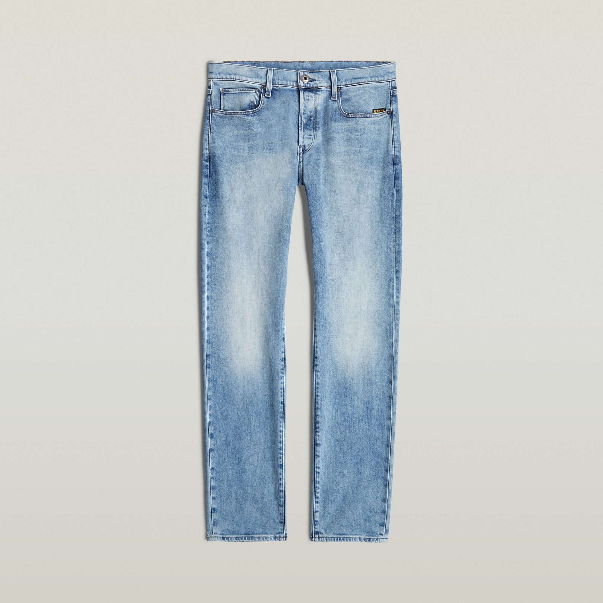 G-Star RAW 3301 Regular Tapered Jeans II Midden blauw Heren