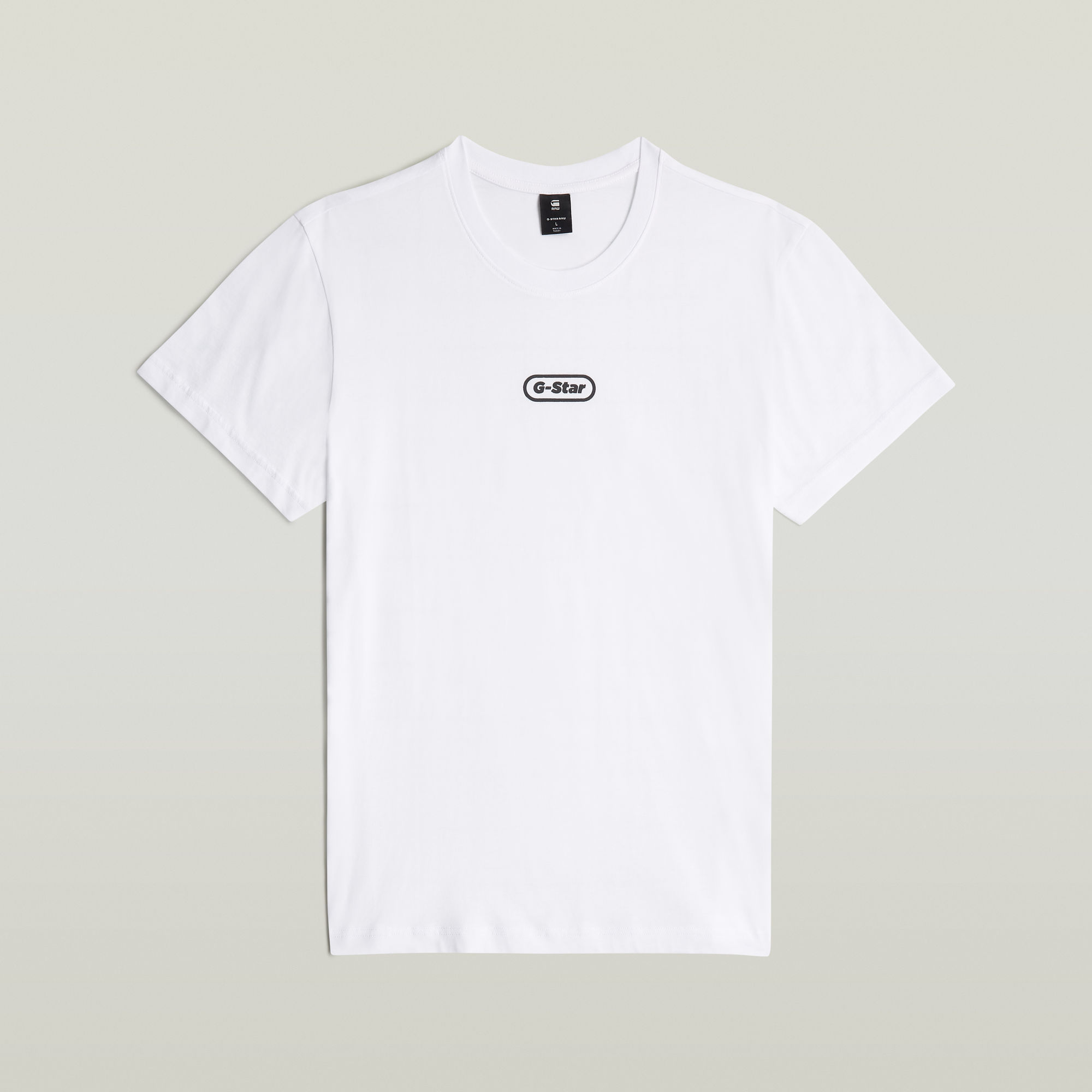 G-Star RAW Center Chest Logo T-Shirt Wit Heren
