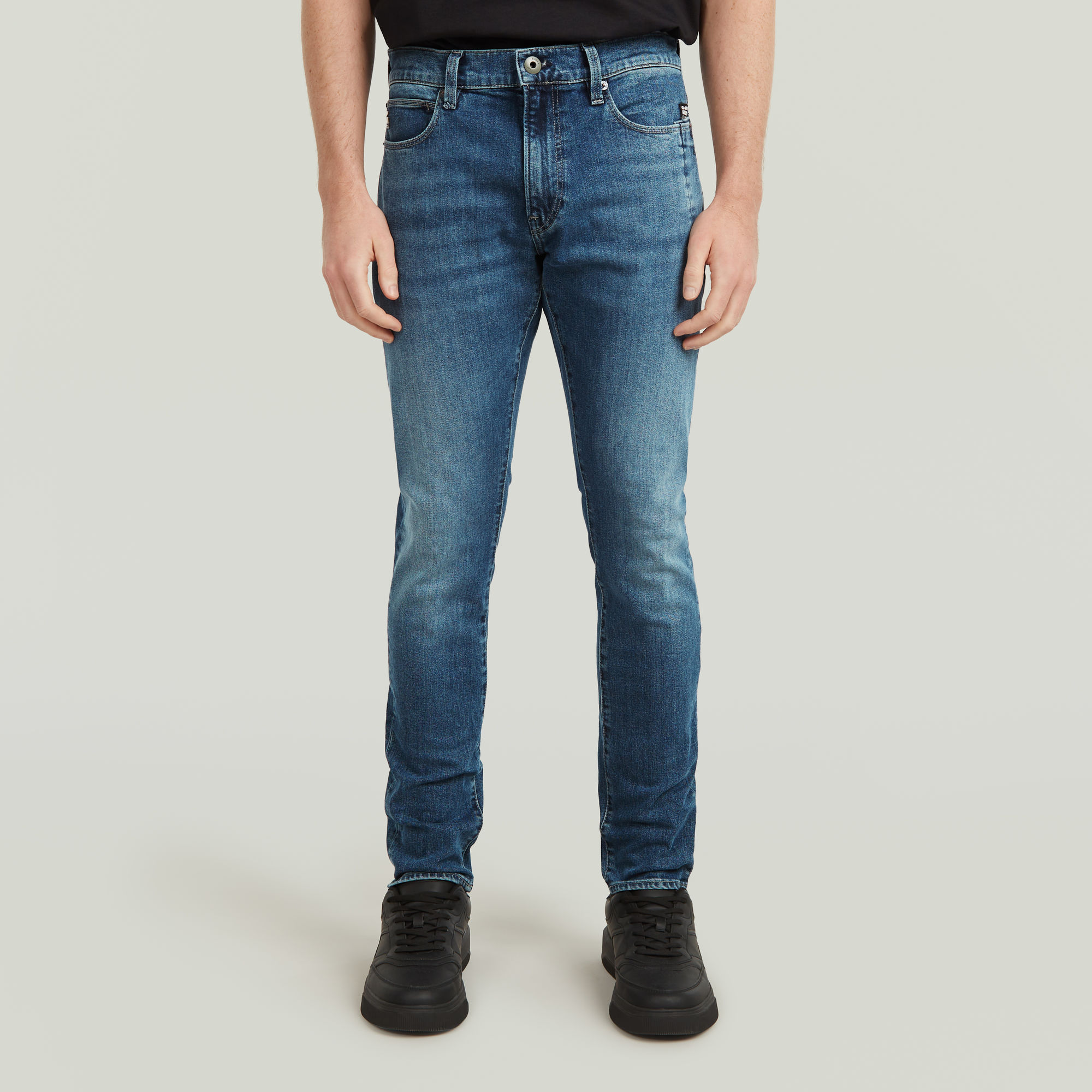 

Lancet Skinny Jeans - Medium blue - Men