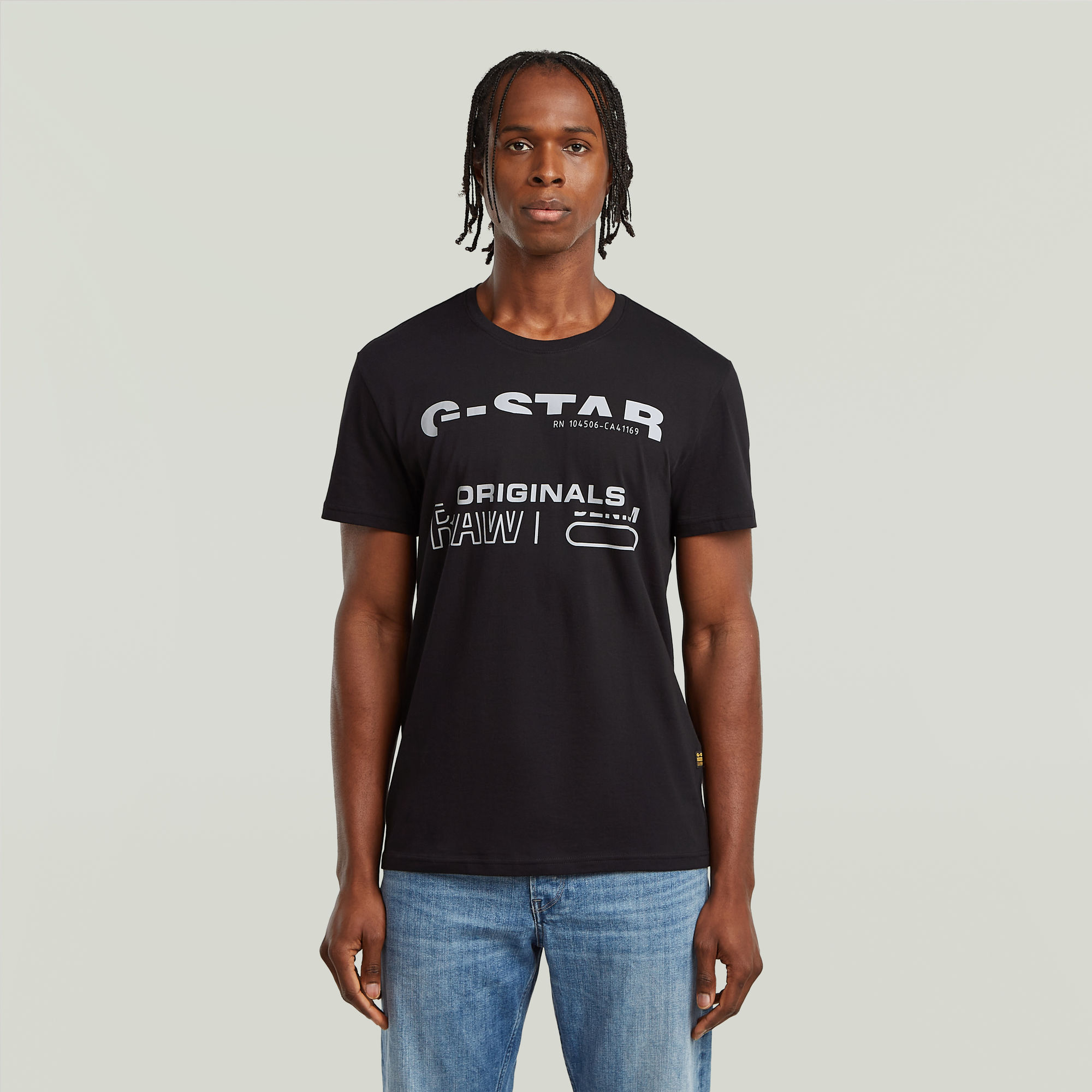 G-Star RAW Originals T-Shirt - Zwart - Heren