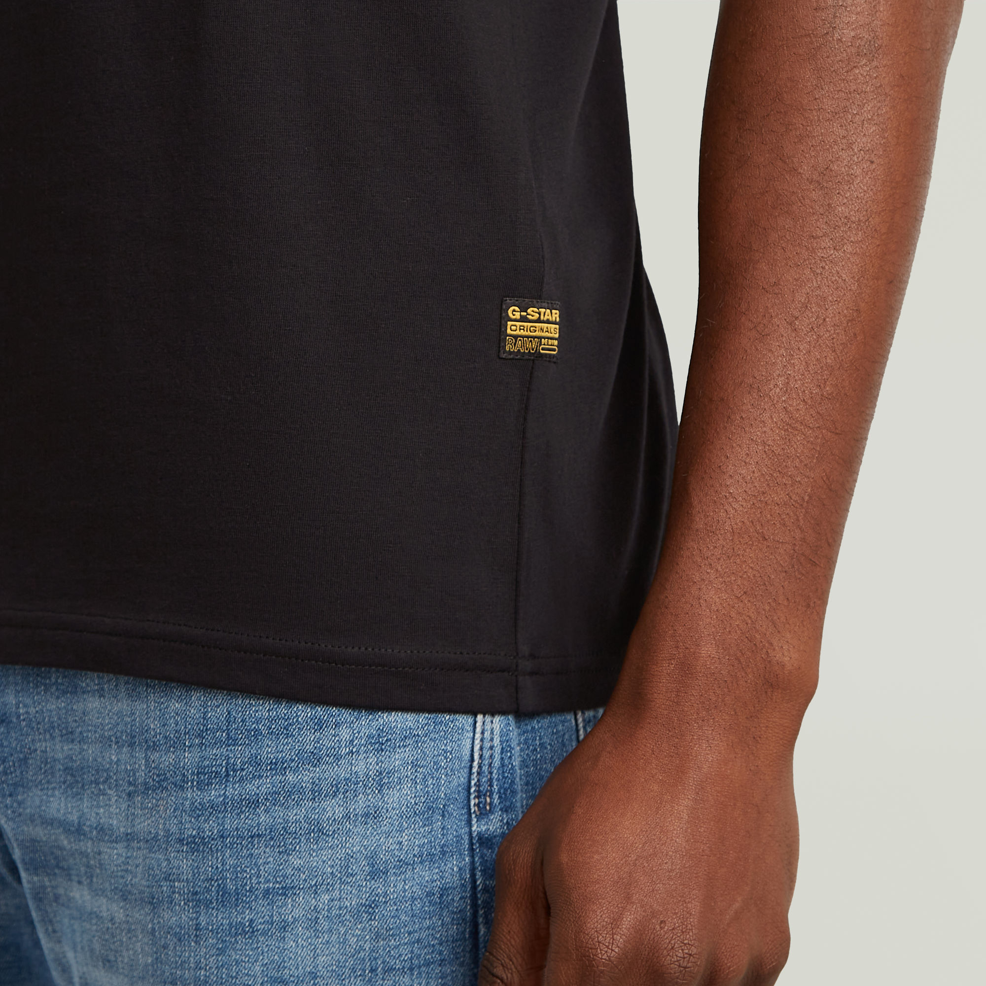 G-Star RAW Originals T-Shirt Zwart Heren
