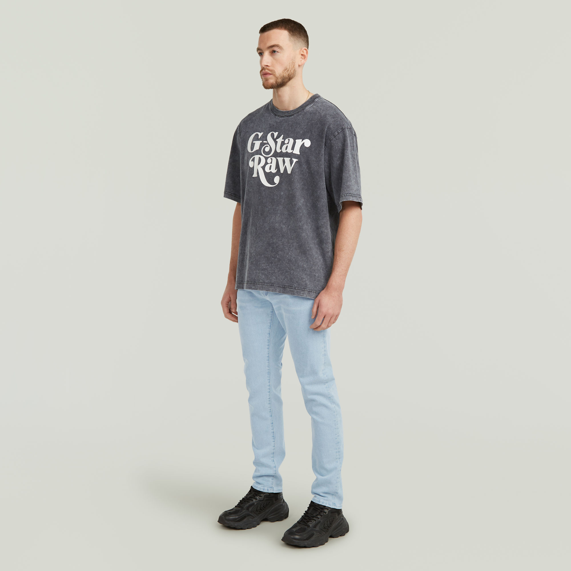 G-Star RAW 3301 Slim Jeans Lichtblauw Heren