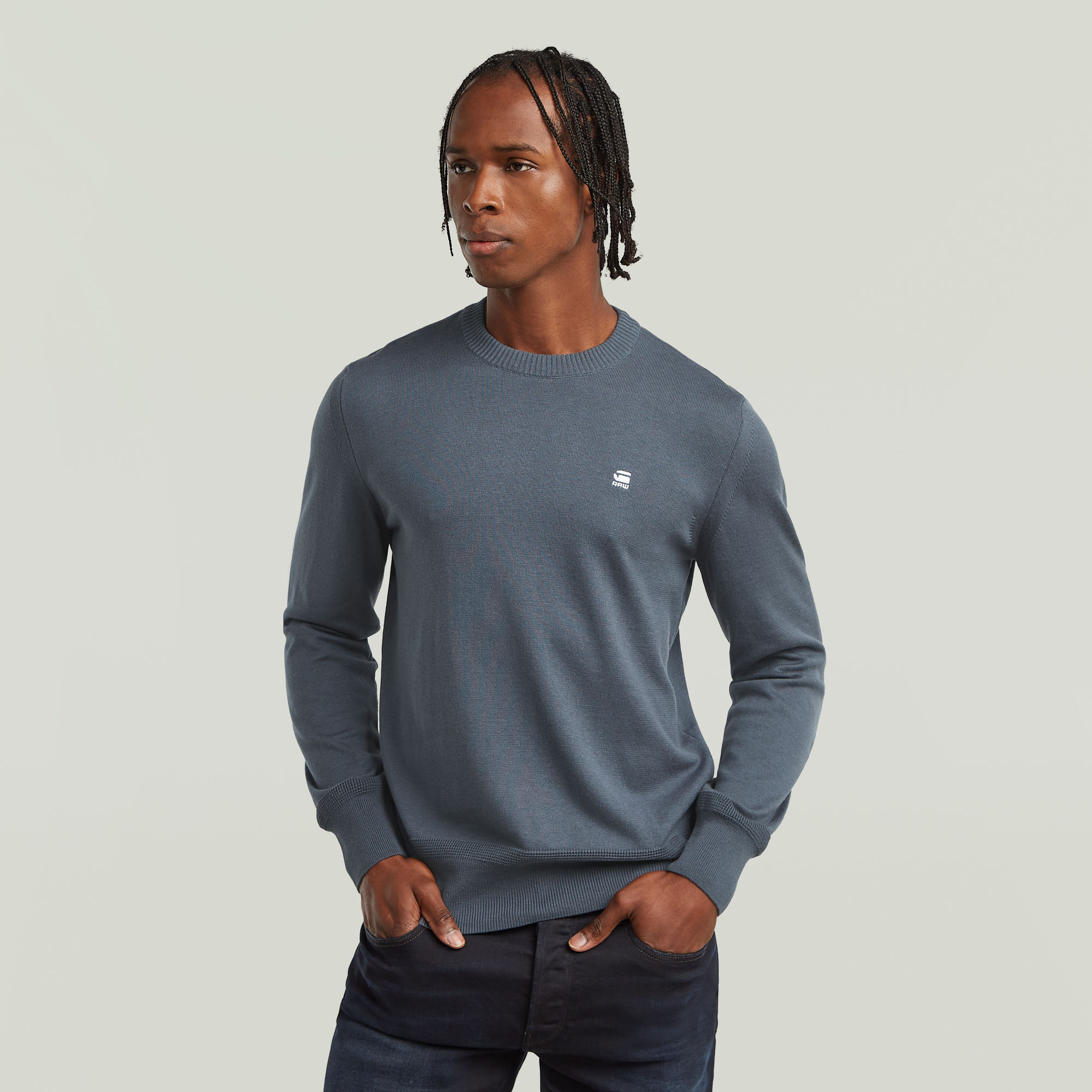 G-Star RAW Core Gebreide Trui Grijs Heren