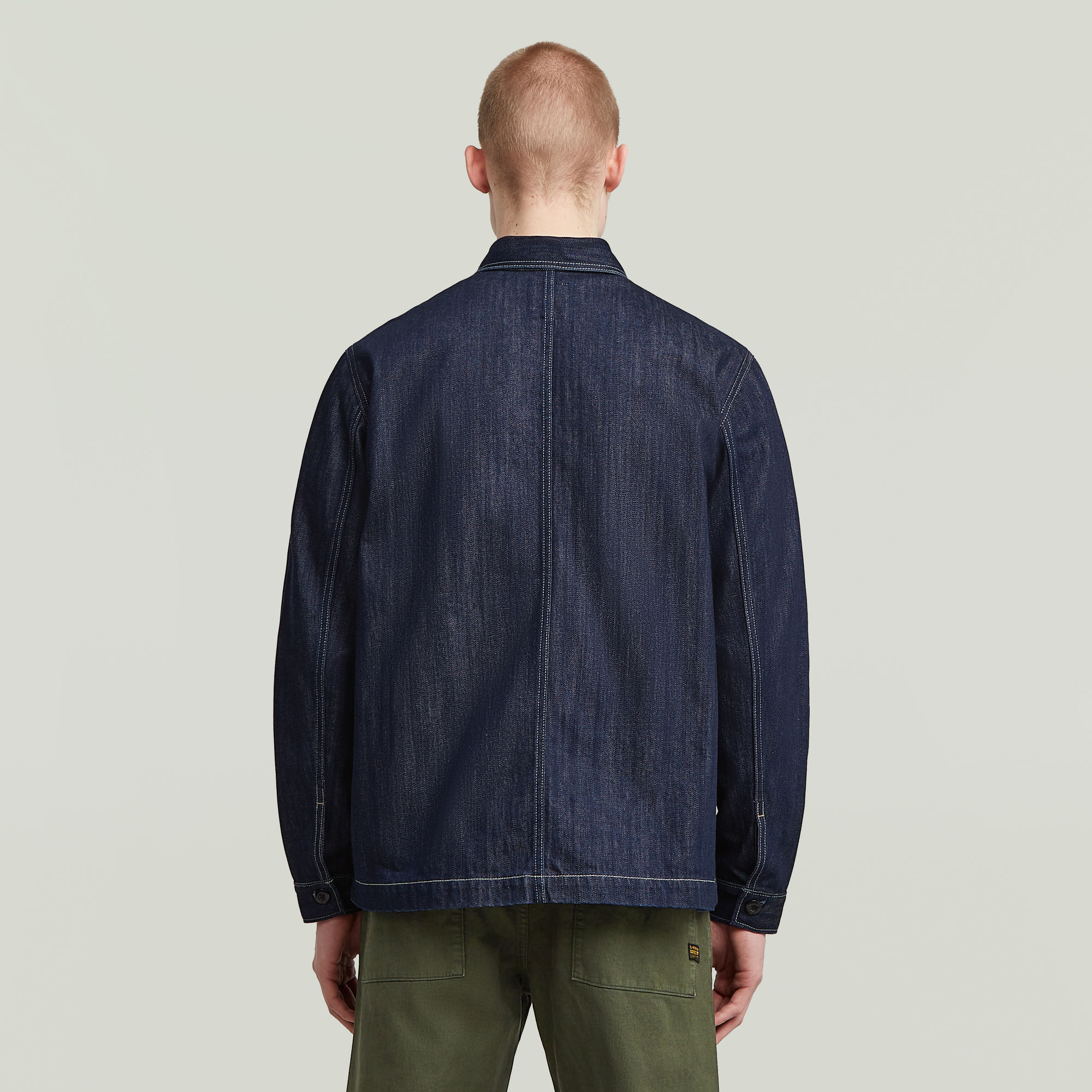 G-Star RAW Mosa Neo Raw Overshirt Donkerblauw Heren